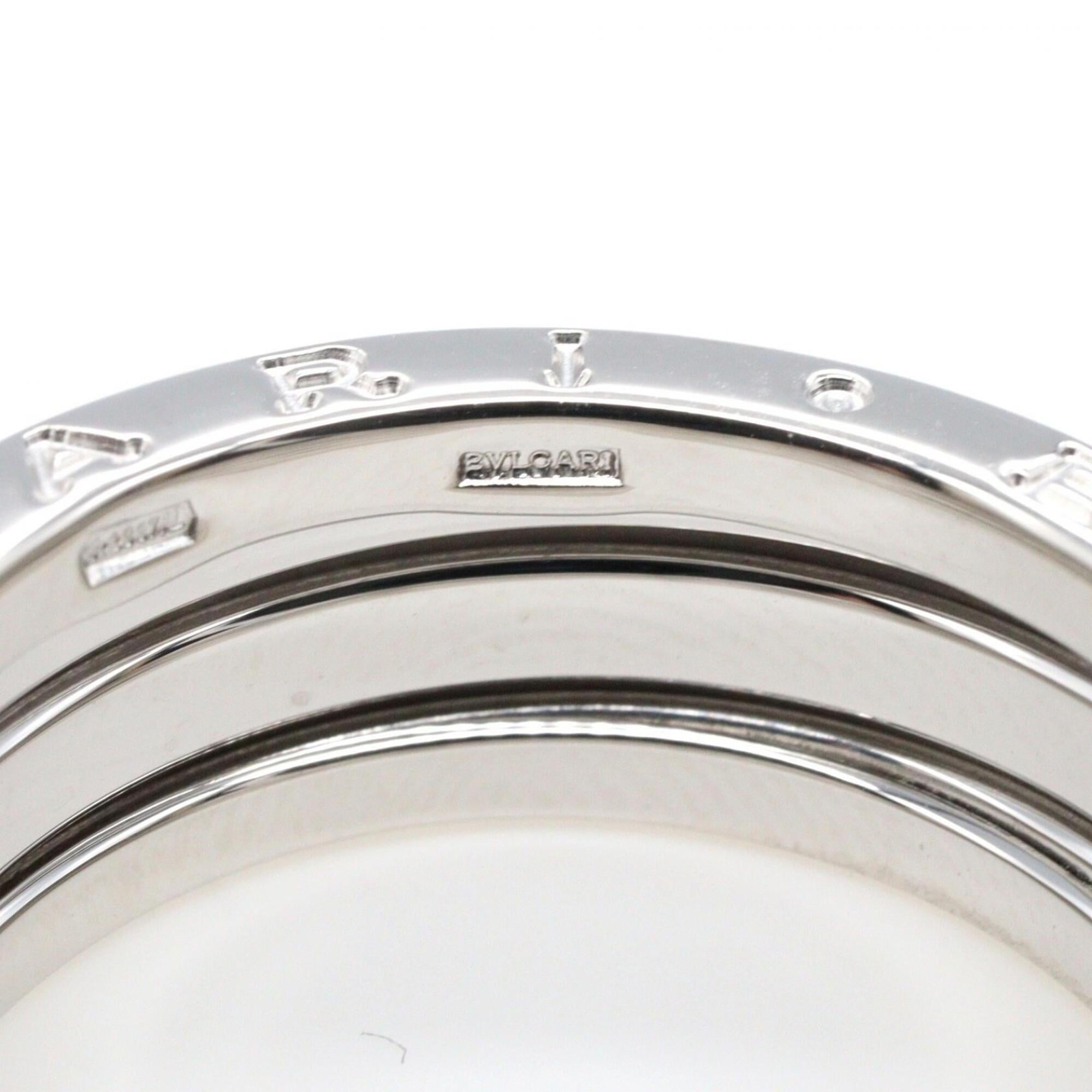 Bvlgari Silver White Gold (18K) Band Ring (Pre-Owned)