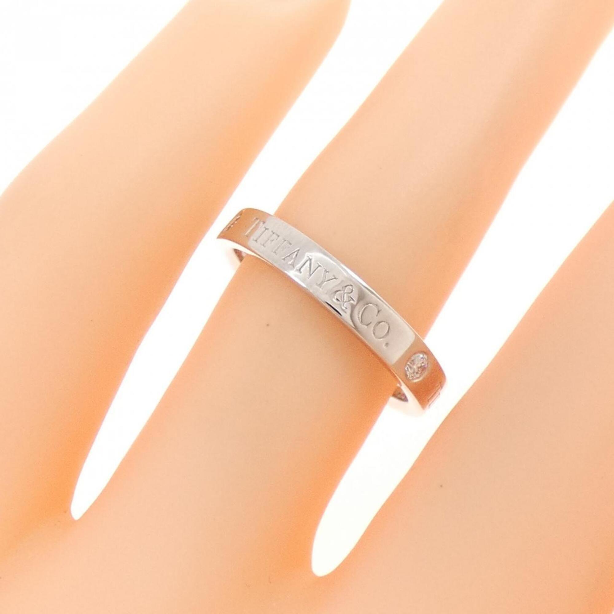 Tiffany Platinum 950 Band Ring (Pre-Owned)