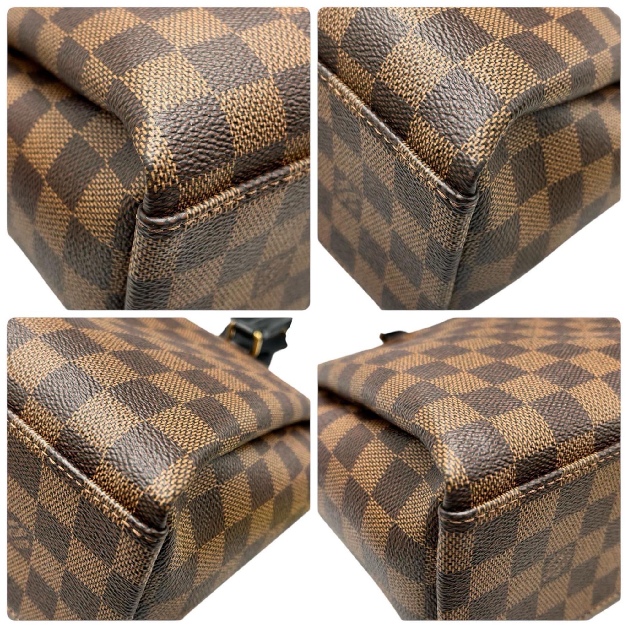 Louis Vuitton Brown Damier Canvas Handbag (Pre-Owned)