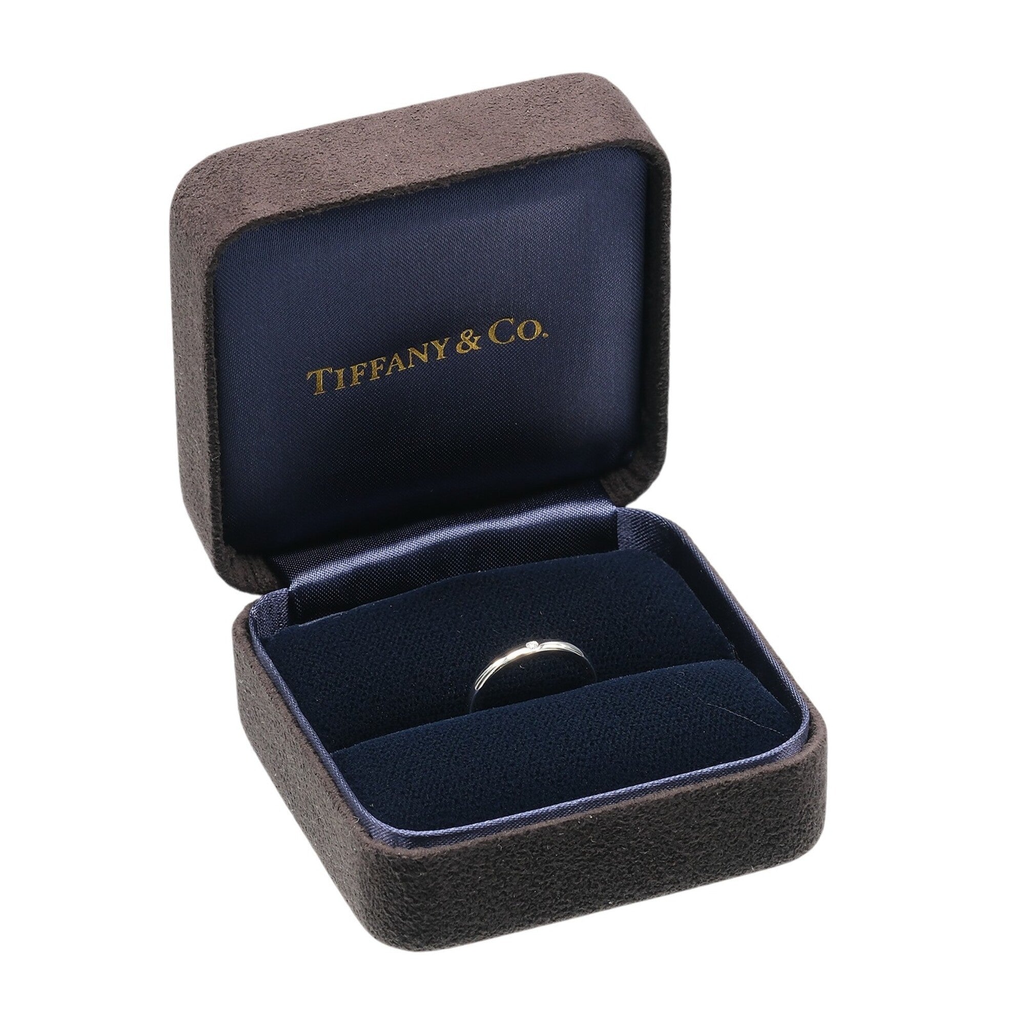 Tiffany Platinum 950 Band Ring (Pre-Owned)