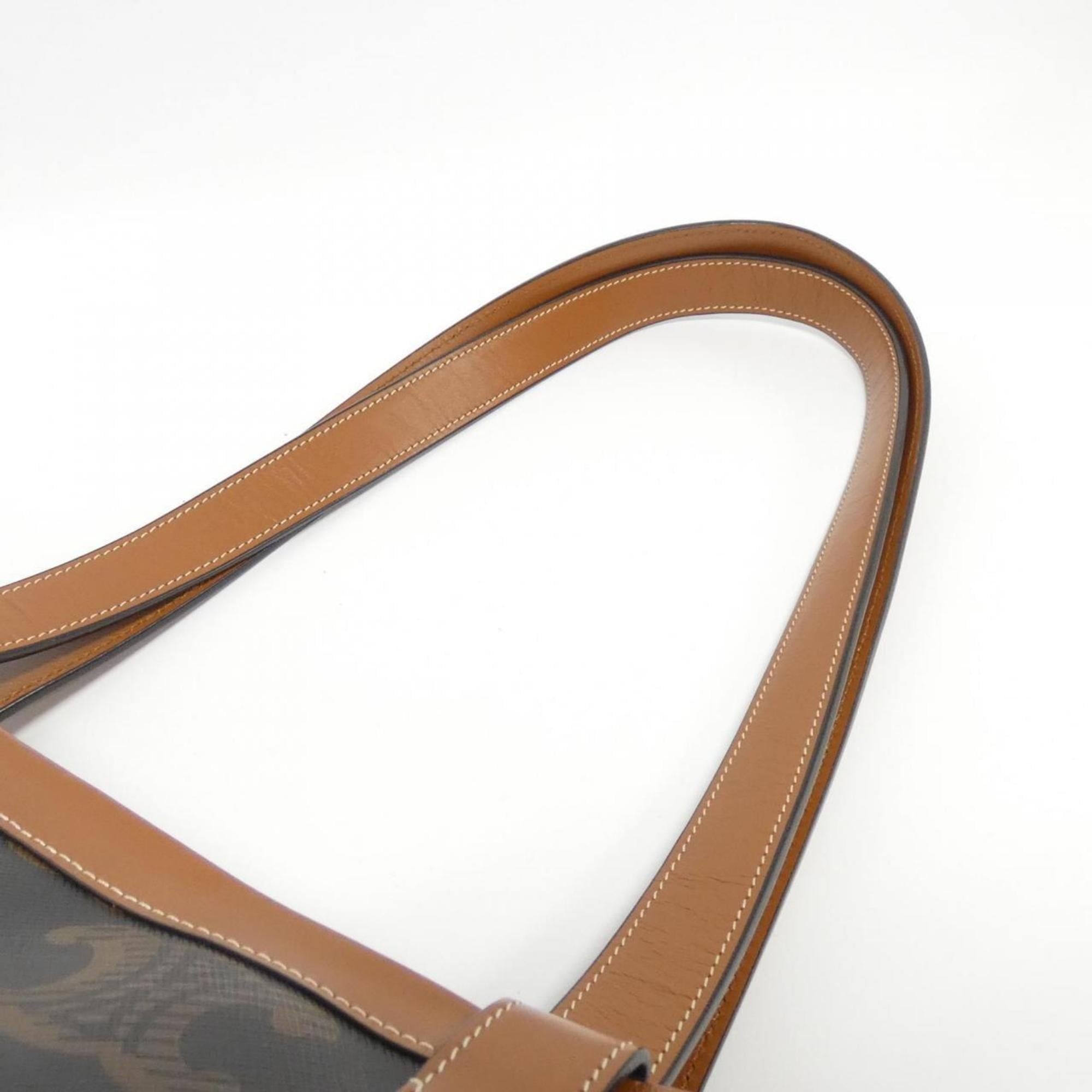 Celine Leather Shoulder Bag (Pre-Owned)