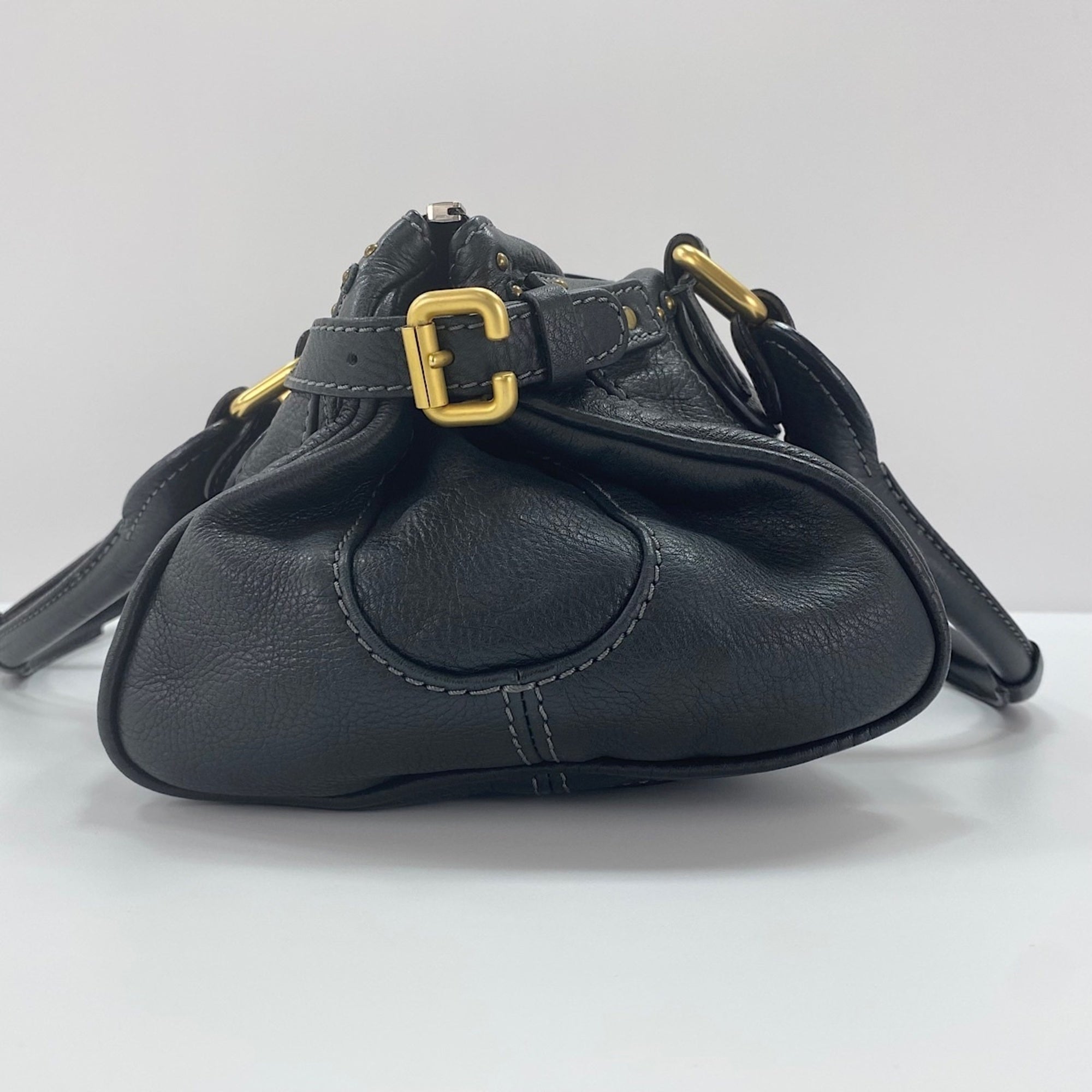Chloé Paddington Black Handbag (Pre-Owned)