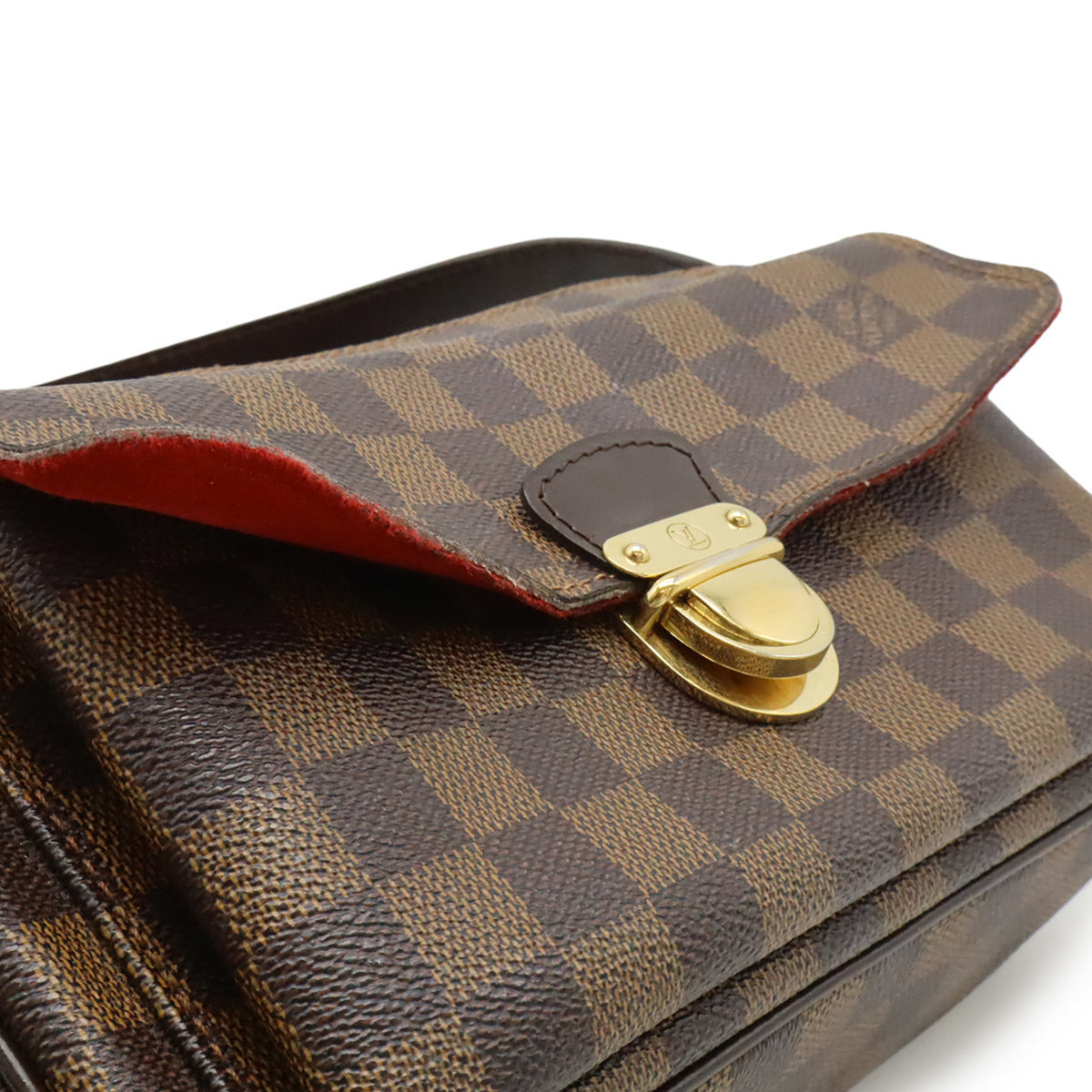 Louis Vuitton Brown Pvc Shoulder Bag (Pre-Owned)