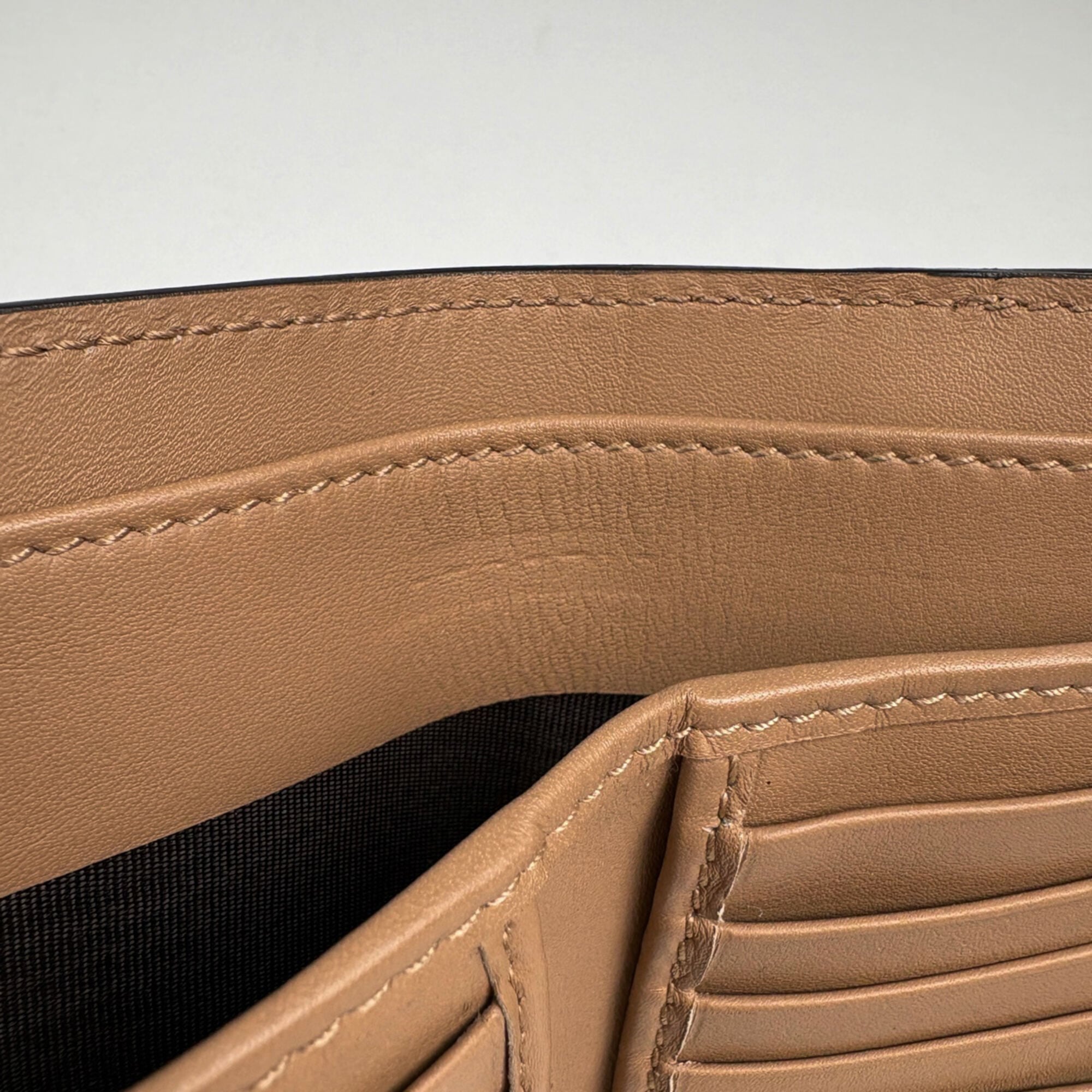 Gucci Brown Leather Wallet (Bi-Fold) (Pre-Owned)