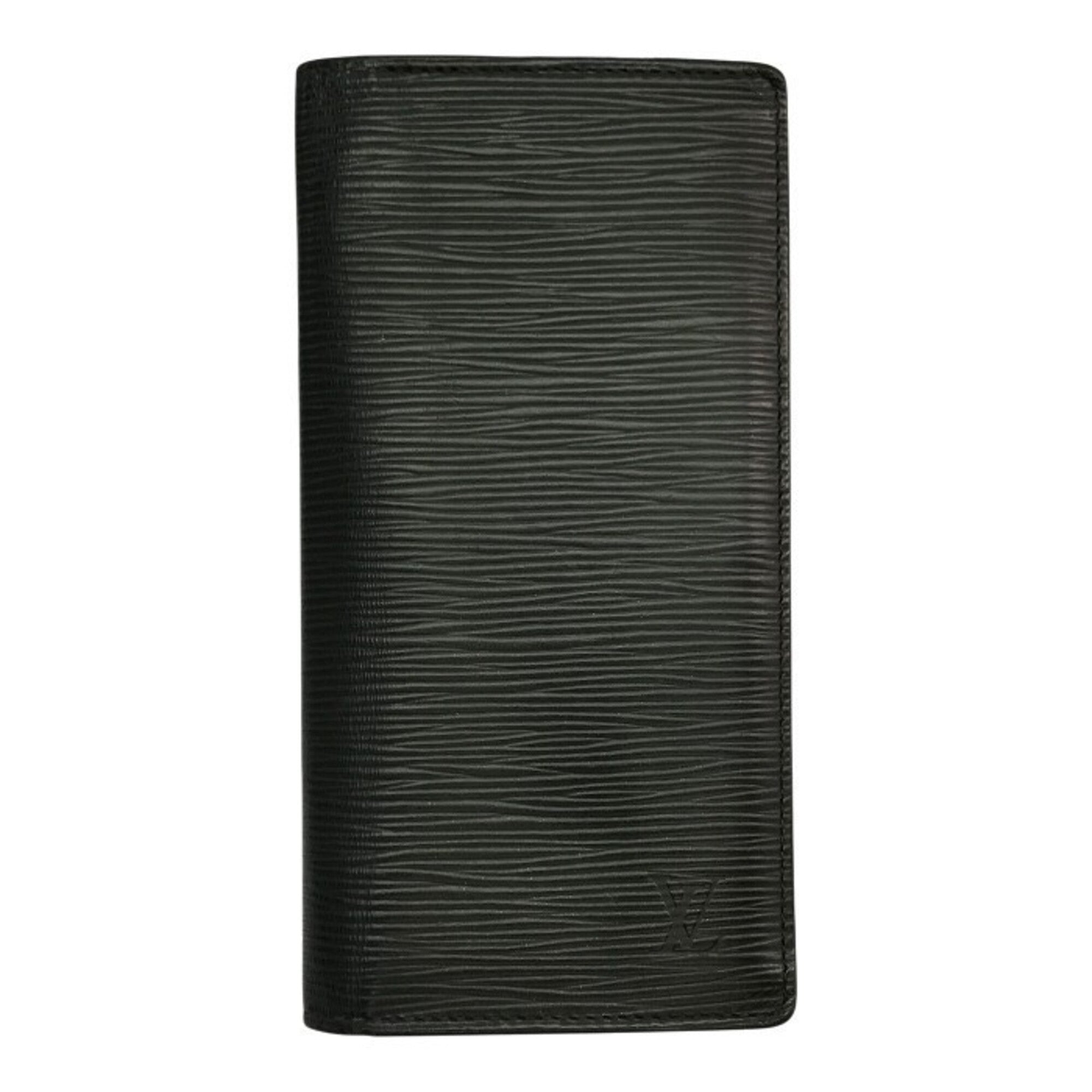 Louis Vuitton Epi Noir Long Wallet (Bi-Fold) (Pre-Owned)
