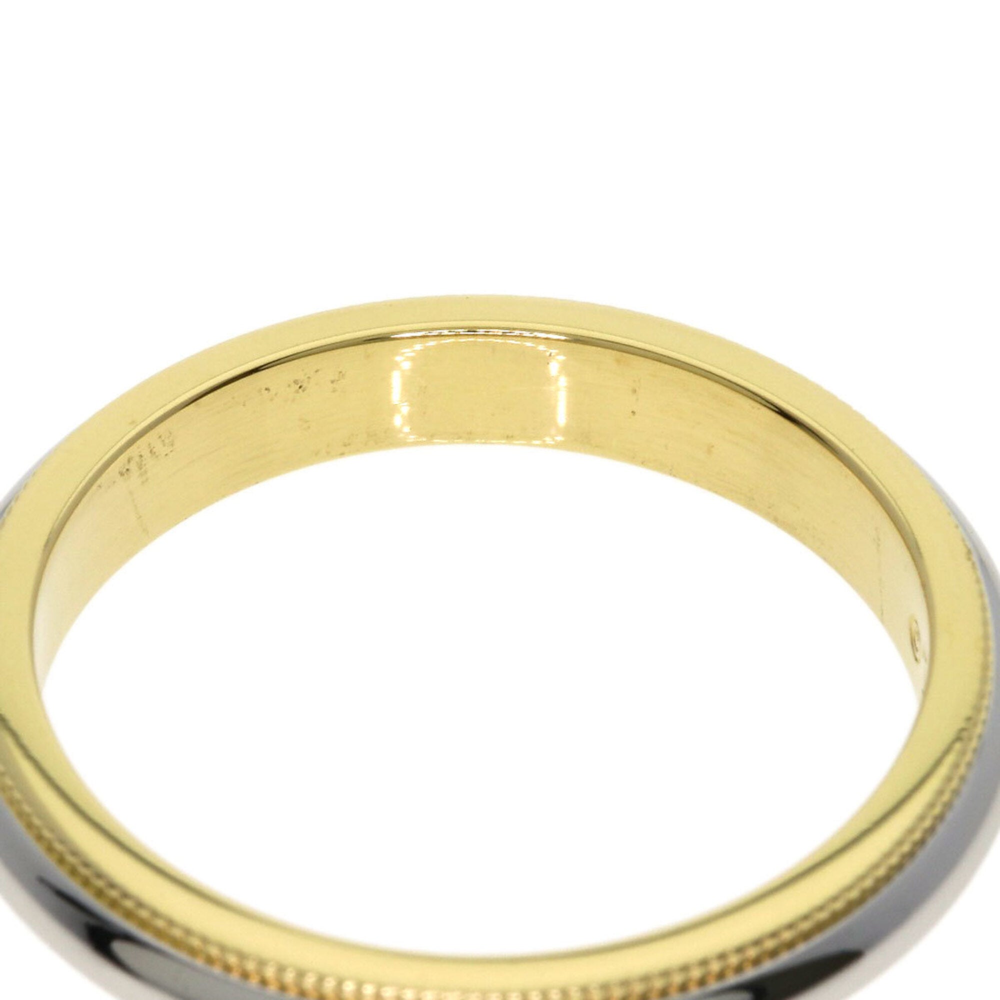 Tiffany Yellow Gold (18K) Platinum 950 Band Ring (Pre-Owned)