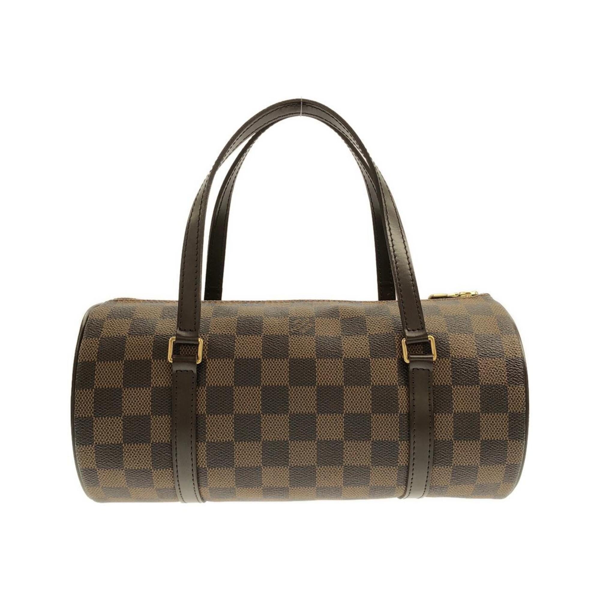 Louis Vuitton Brown Coated Canvas Handbag (Pre-Owned)