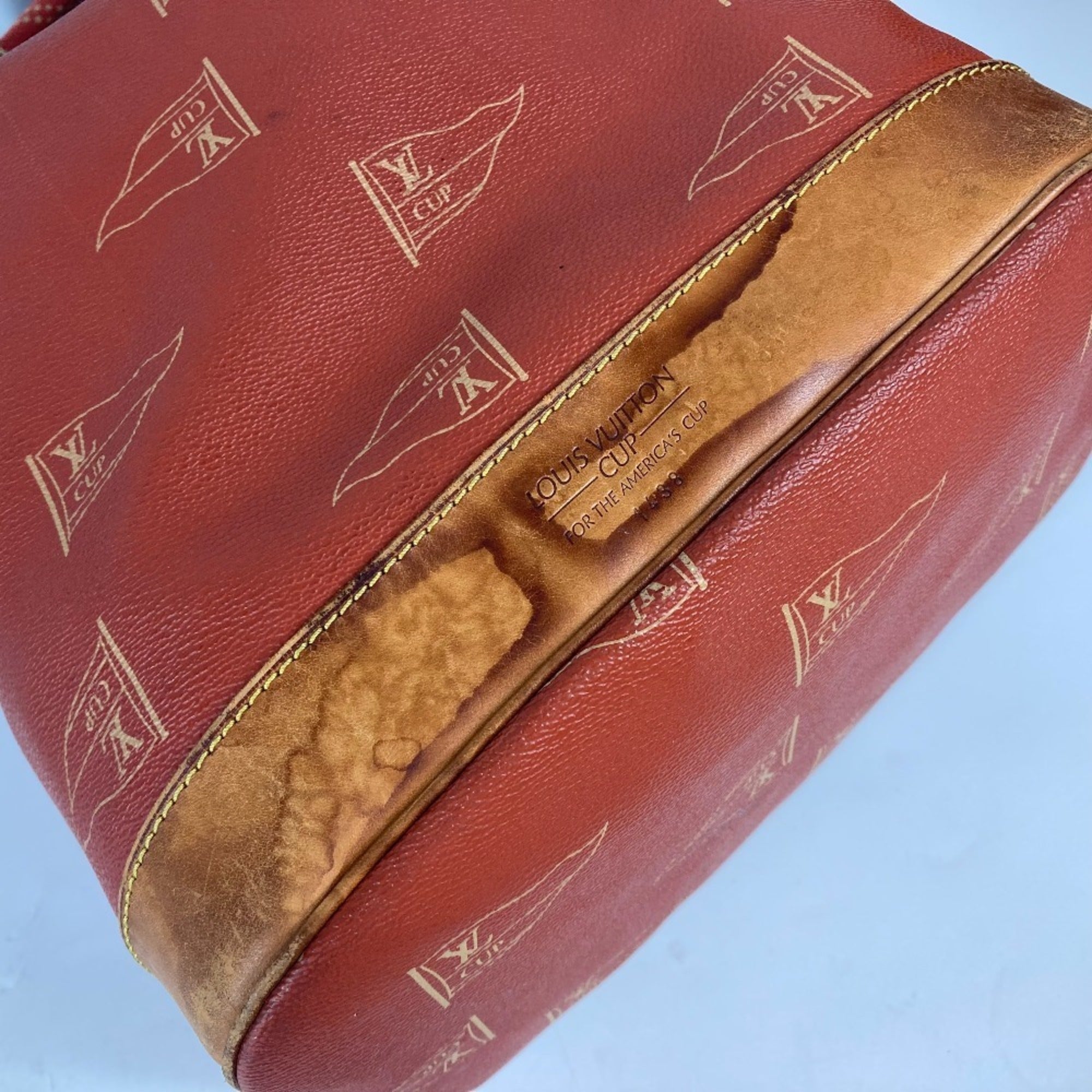 Louis Vuitton Brown Pvc Leather Shoulder Bag (Pre-Owned)