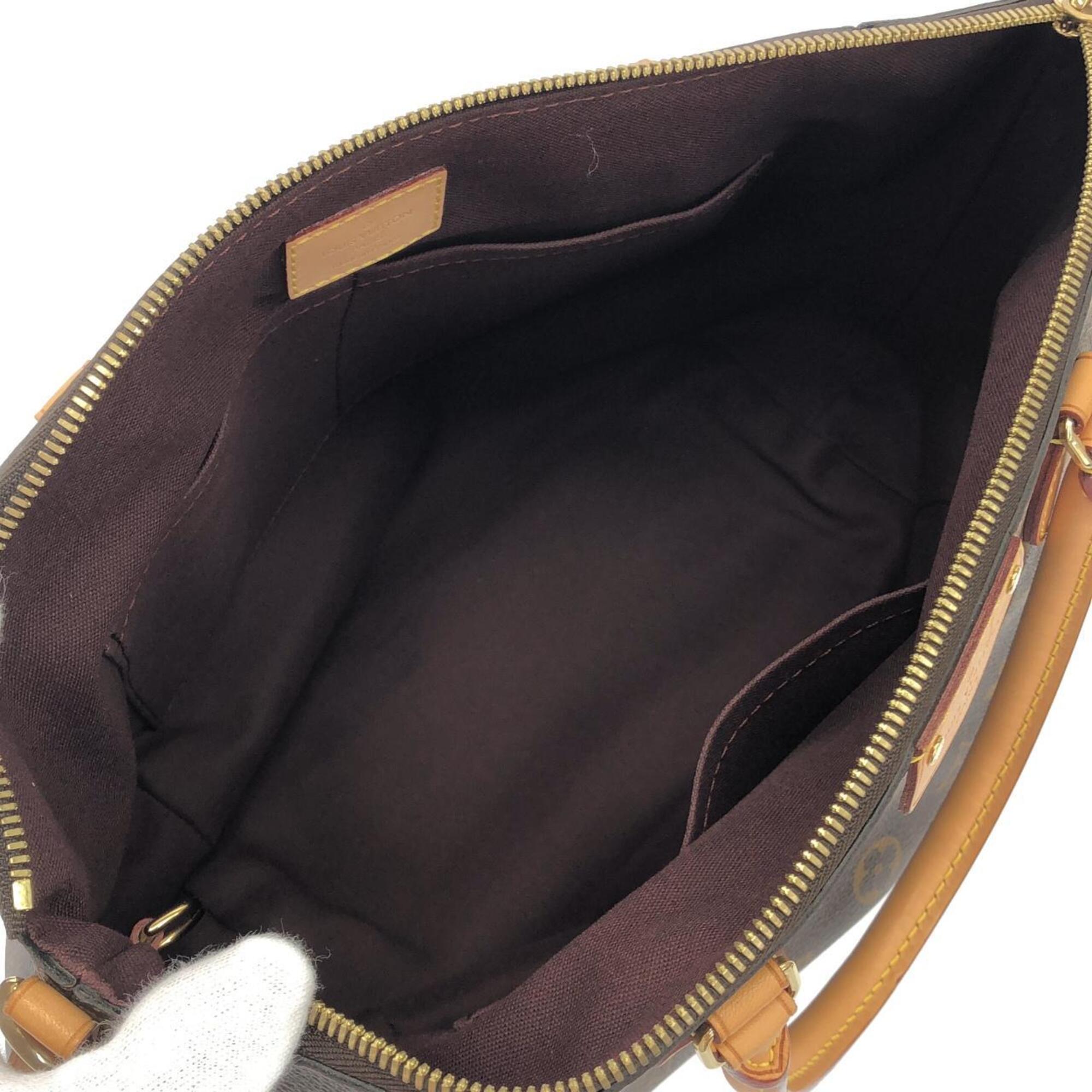 Louis Vuitton Monogram Marron Coated Canvas Handbag (Pre-Owned)