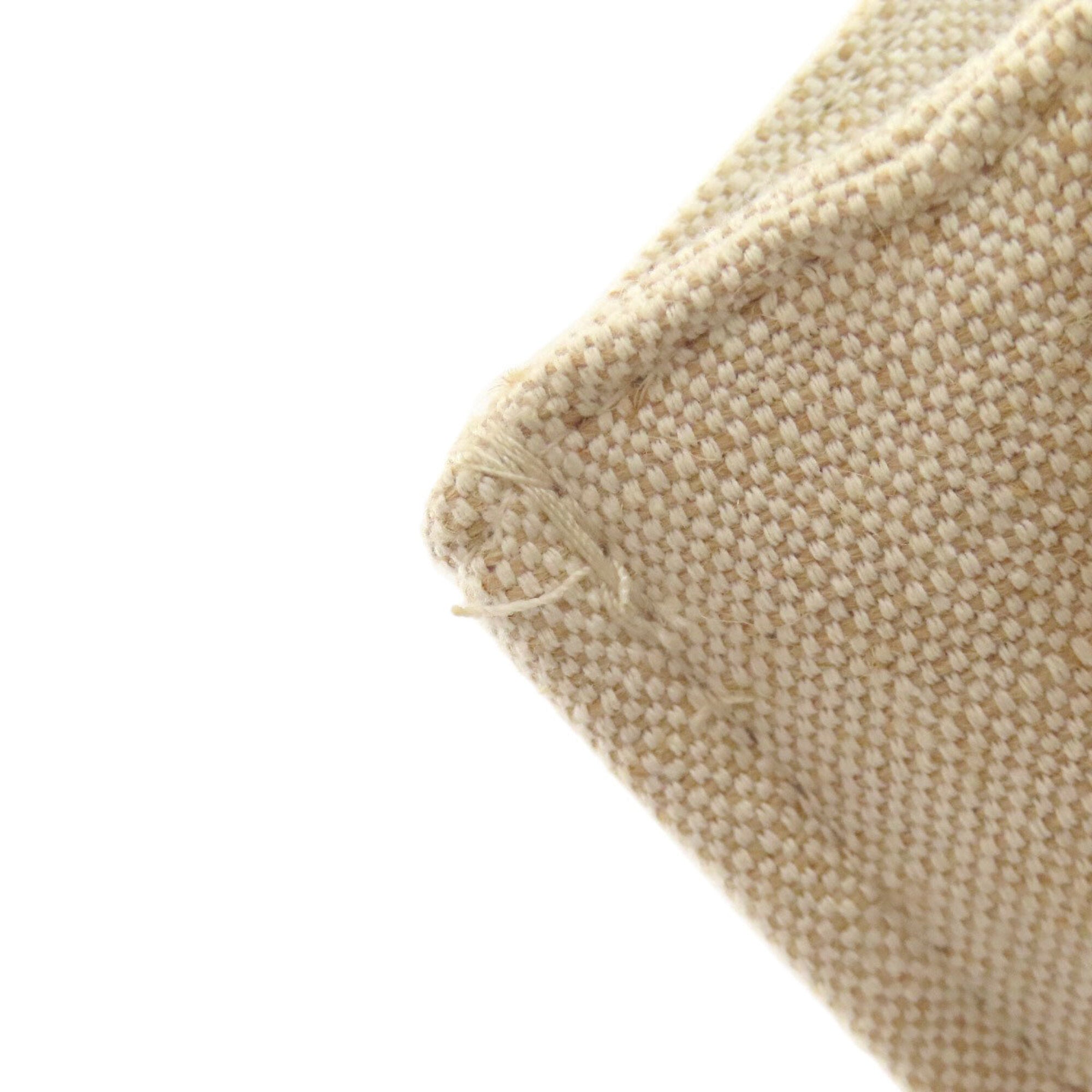 Chloé Beige Brown Canvas Tote Bag (Pre-Owned)