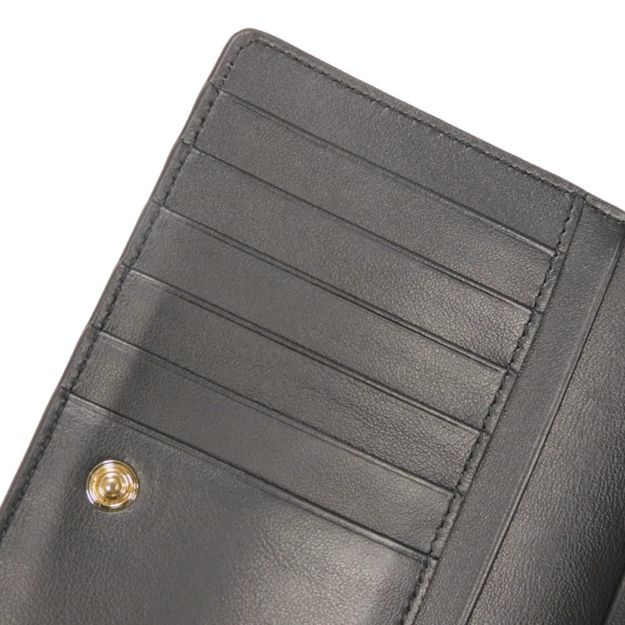 Salvatore Ferragamo Multi-Color Yellow Leather Wallet (Bi-Fold) (Pre-Owned)