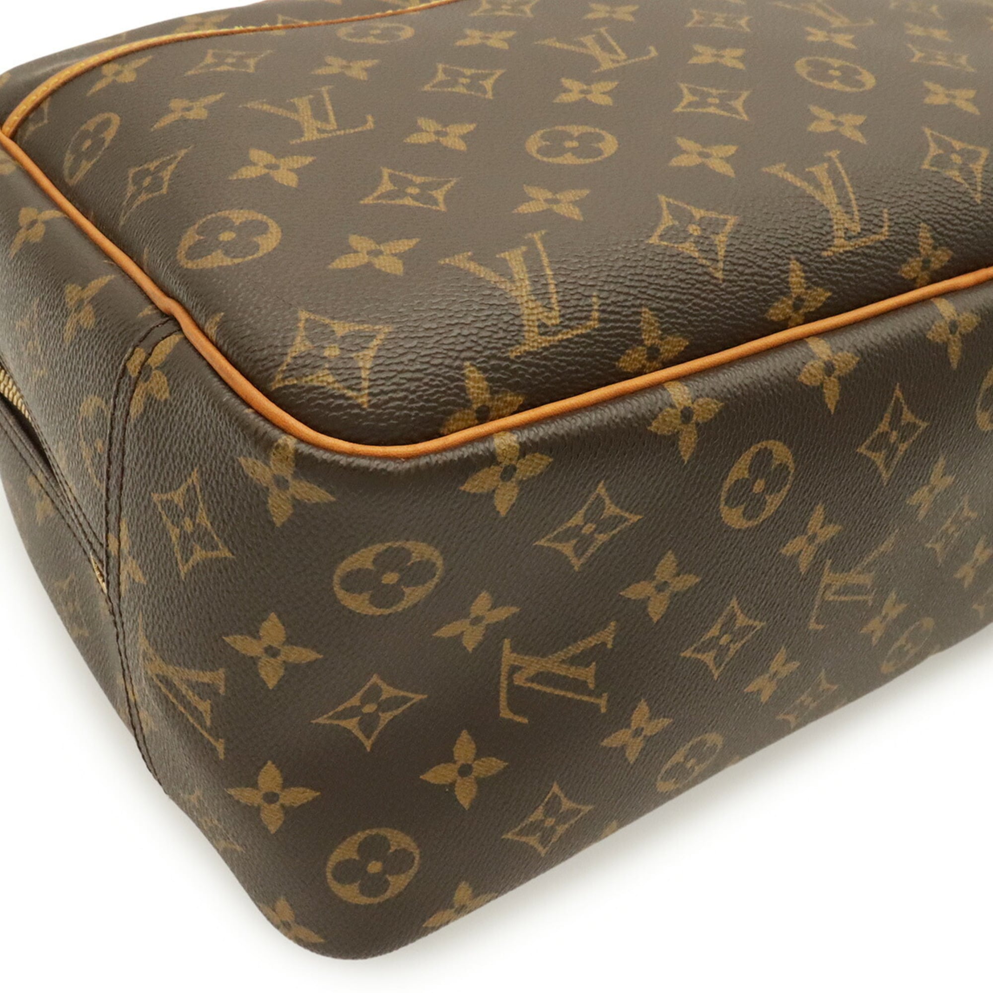 Louis Vuitton Brown Monogram Canvas Boston Bag Handbag (Pre-Owned)