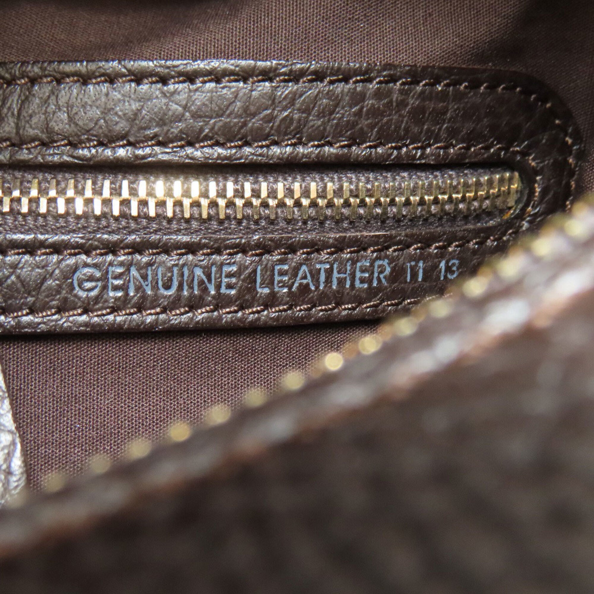 Tod's Dark Brown Leather Handbag (Pre-Owned)