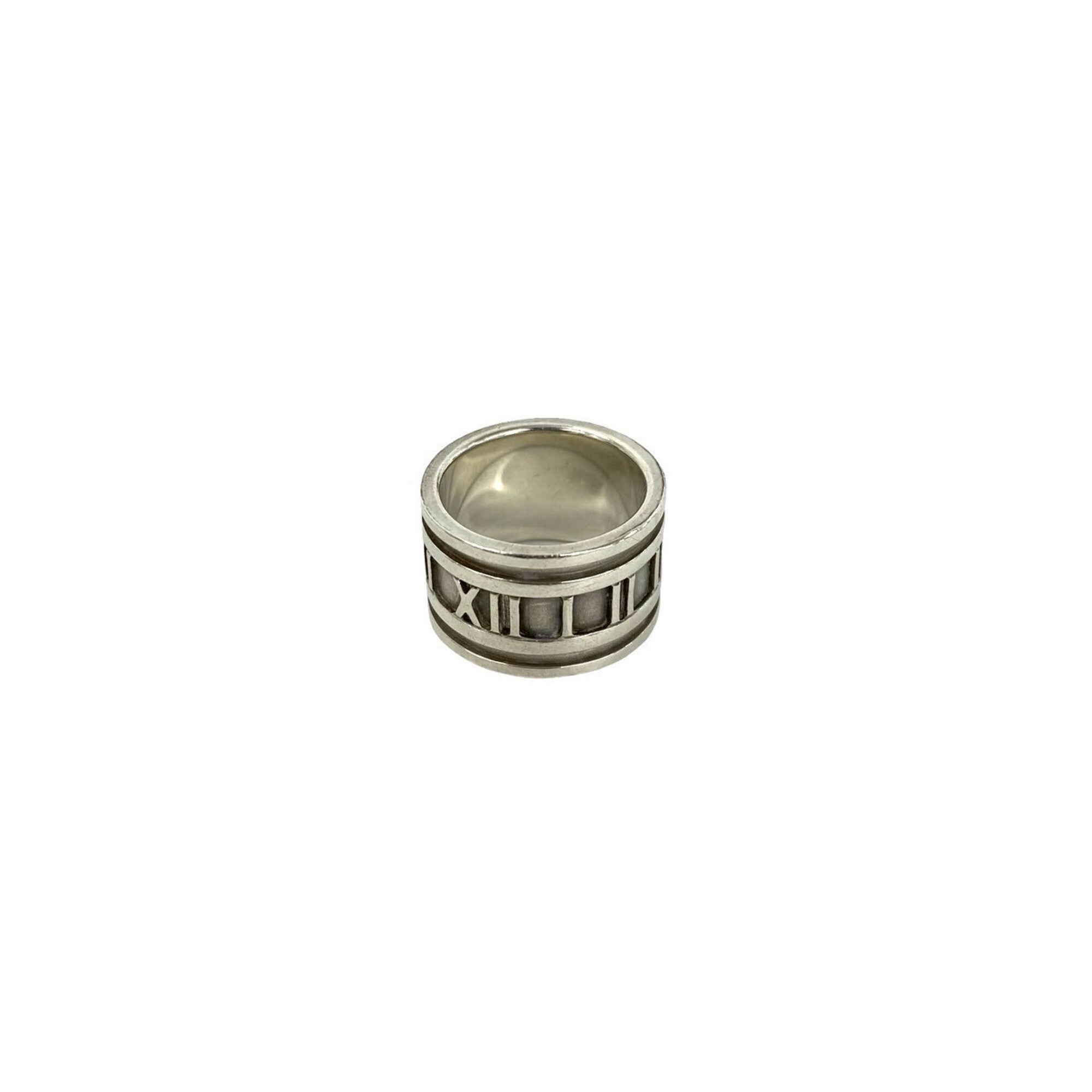 Tiffany Silver Silver 925 Band Ring (Pre-Owned)