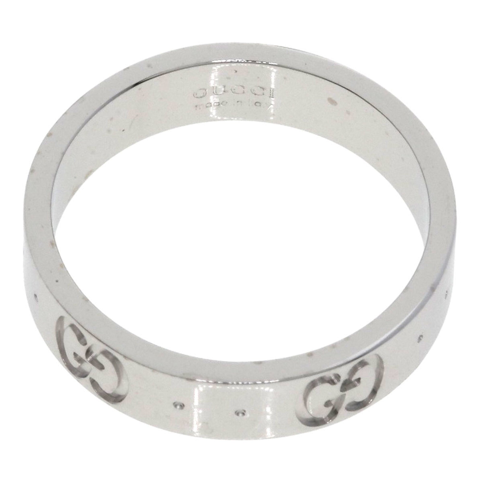 Gucci White Gold (18K) Band Ring (Pre-Owned)