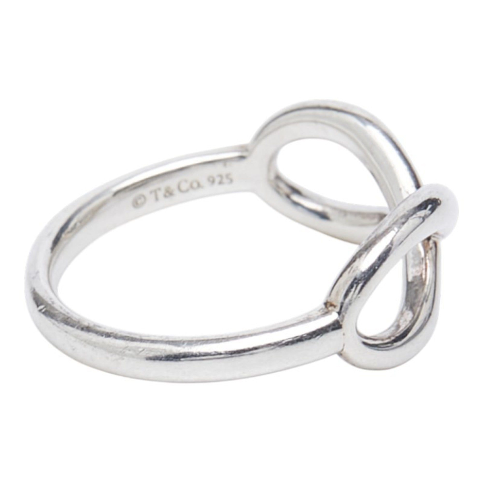 Tiffany Silver 925 Band Ring (Pre-Owned)