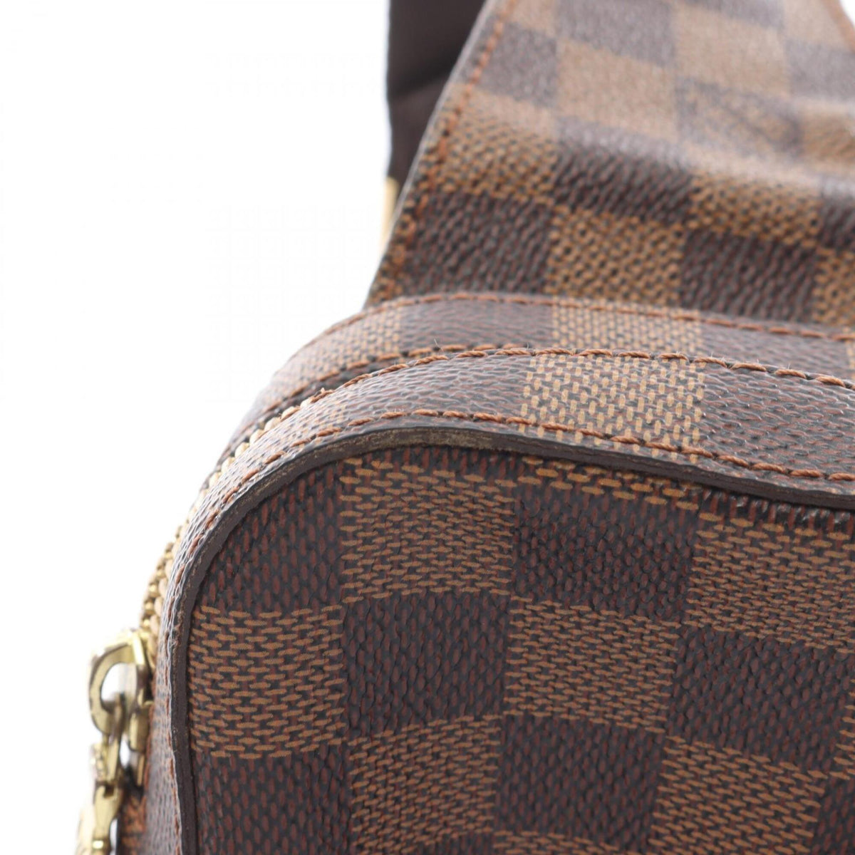 Louis Vuitton Brown Ebene Coated Canvas Fanny Pack Handbag (Pre-Owned)
