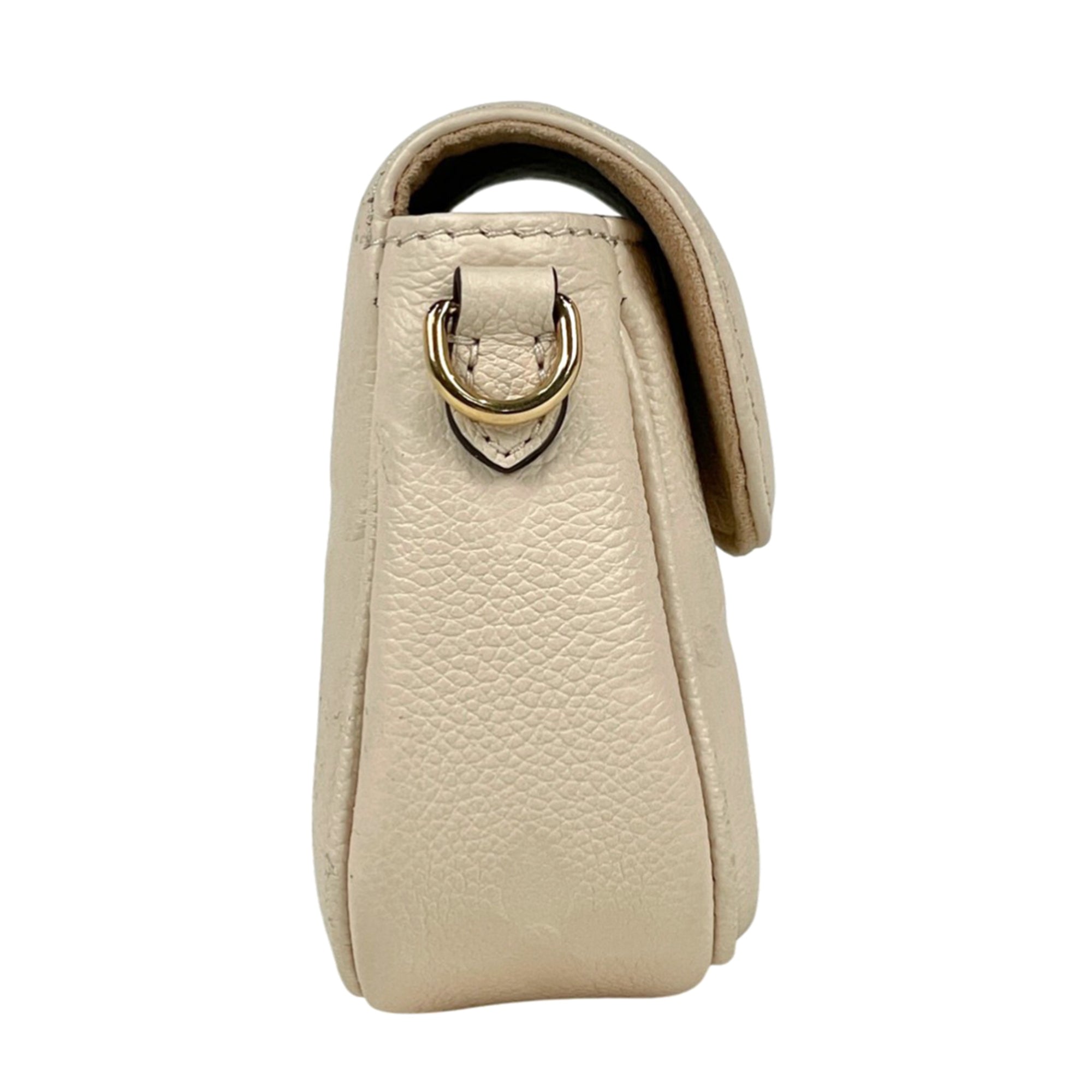 Louis Vuitton White Monogram Empreinte Shoulder Bag (Pre-Owned)
