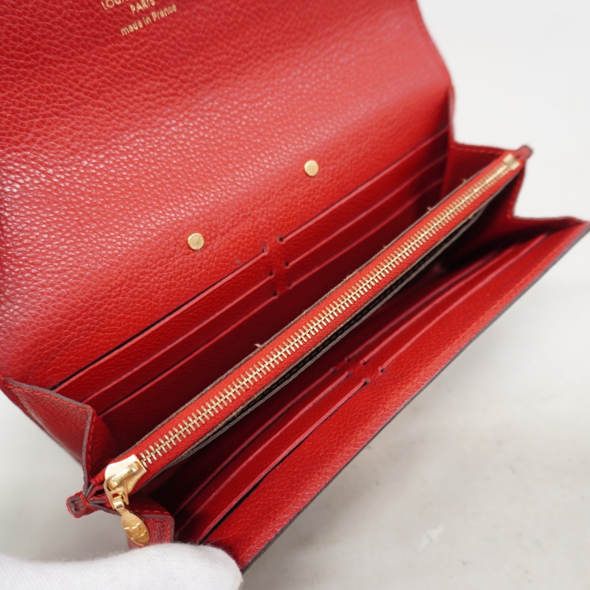 Louis Vuitton Cerise Long Wallet (Bi-Fold) (Pre-Owned)