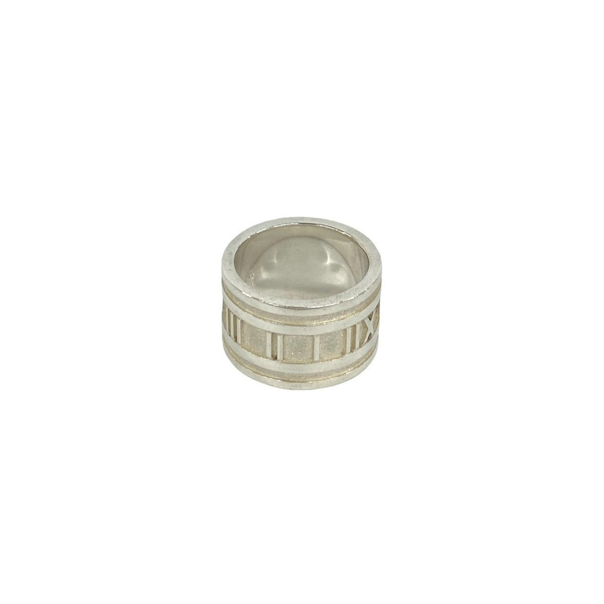 Tiffany Silver Silver 925 Band Ring (Pre-Owned)