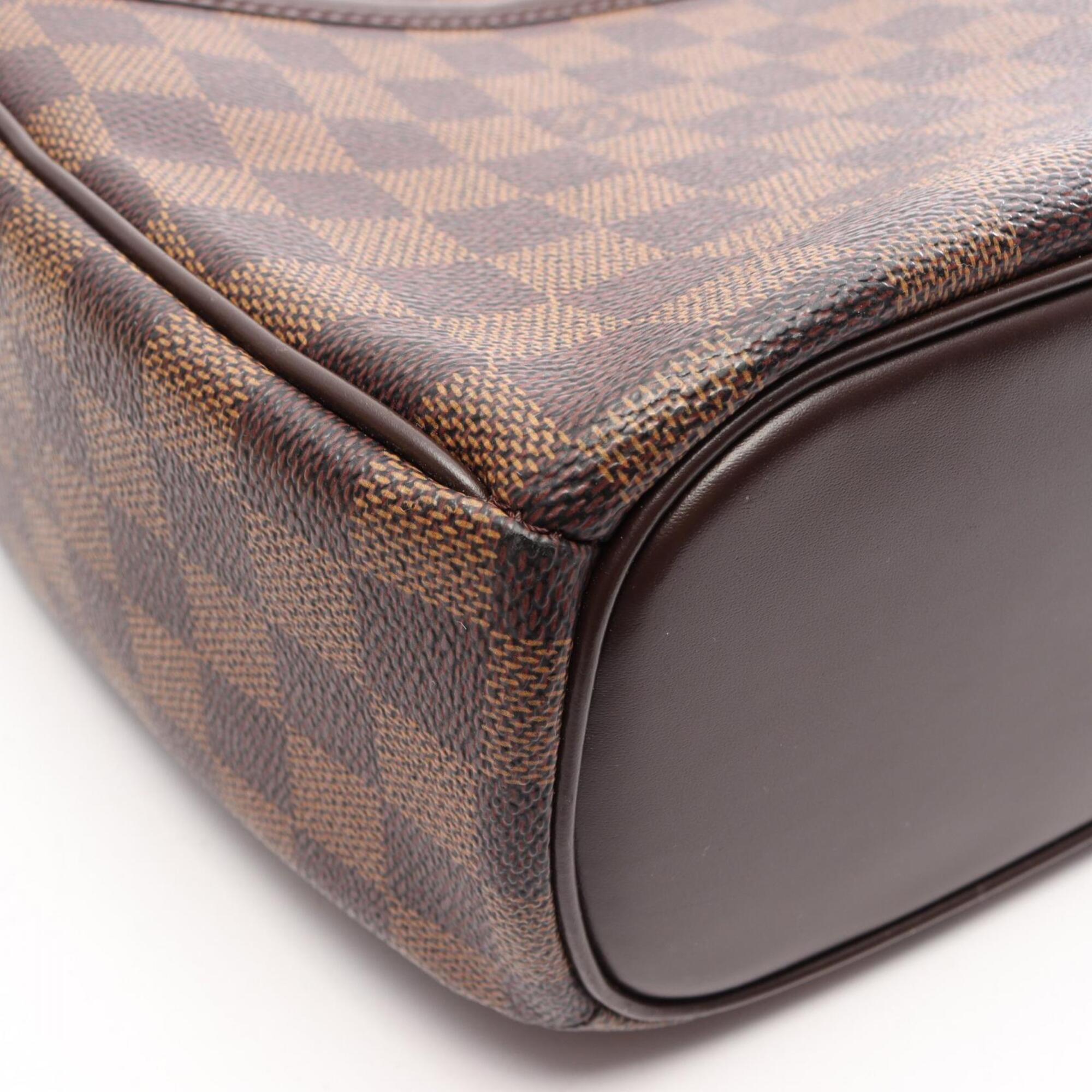 Louis Vuitton Brown Coated Canvas Pvc Leather Handbag (Pre-Owned)