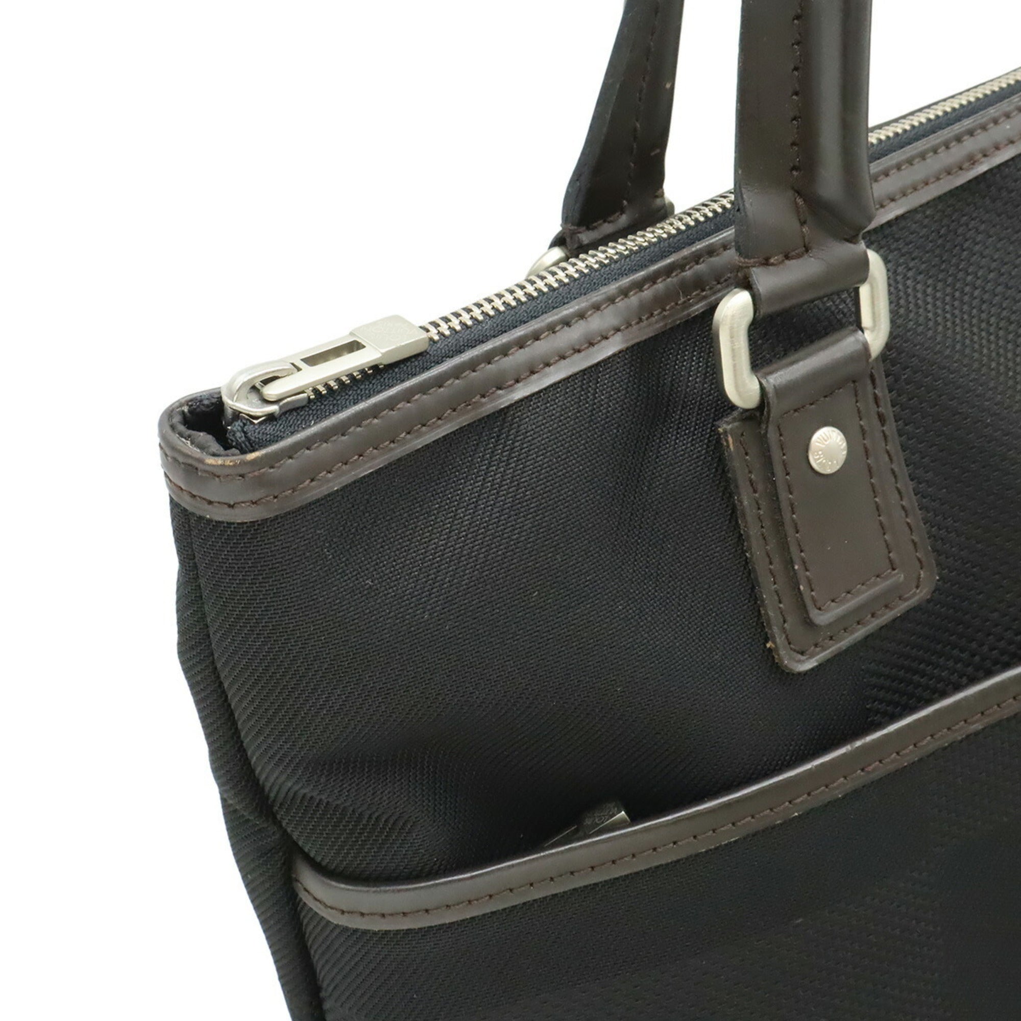 Louis Vuitton Black Noir Damier Geant Canvas Handbag Tote Bag (Pre-Owned)