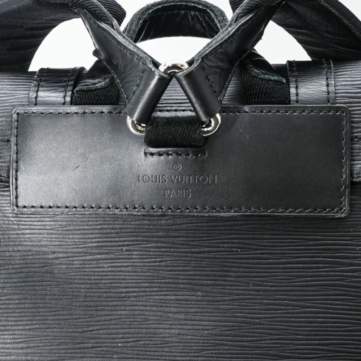 Louis Vuitton Epi Black Epi Leather Backpack (Pre-Owned)