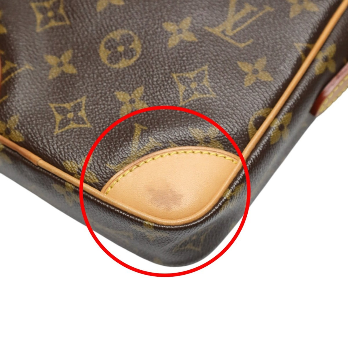 Louis Vuitton Brown Monogram Shoulder Bag (Pre-Owned)