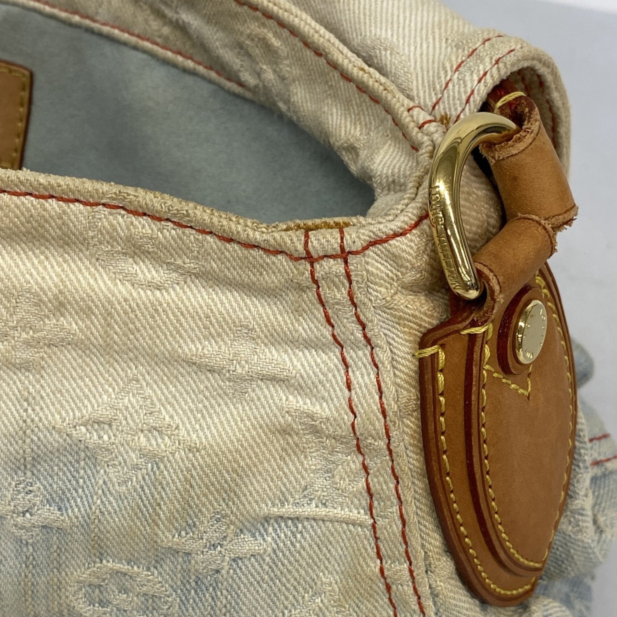 Louis Vuitton Blue Shoulder Bag (Pre-Owned)