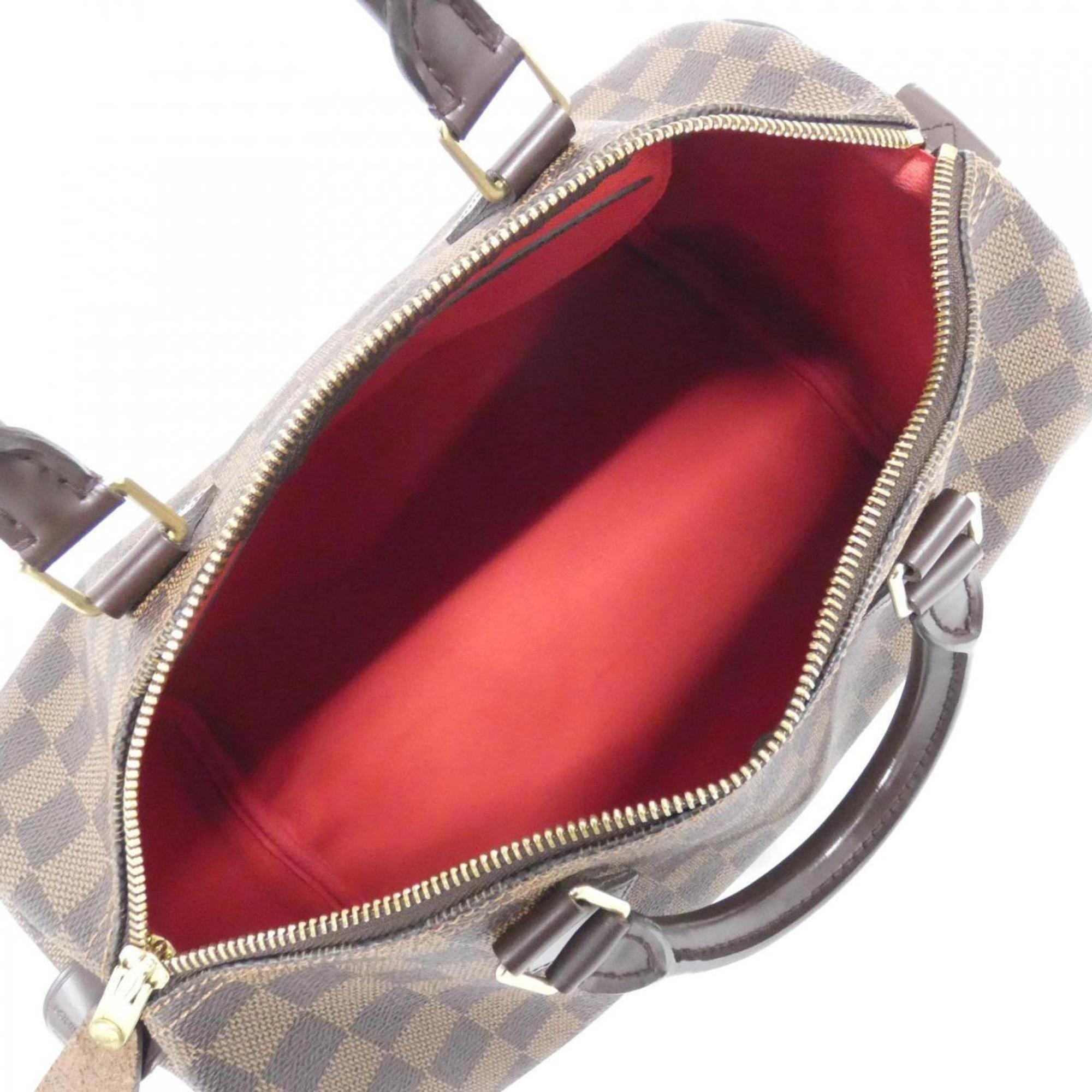 Louis Vuitton Ebene Coated Canvas Boston Bag (Pre-Owned)