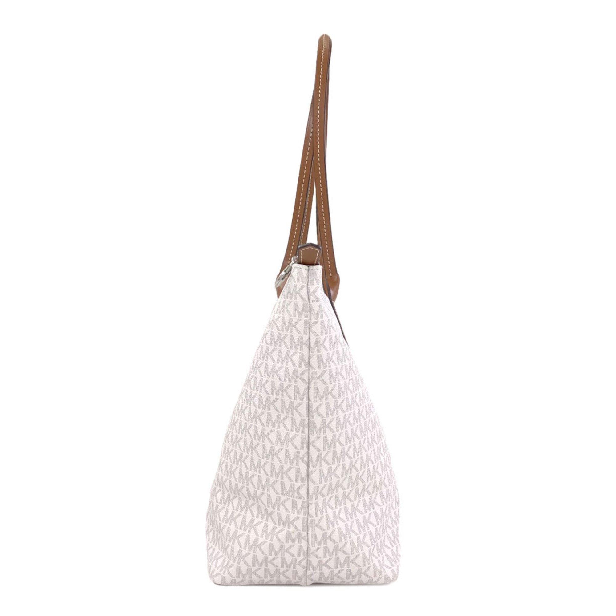 Michael Kors White Pvc Tote Bag (Pre-Owned)