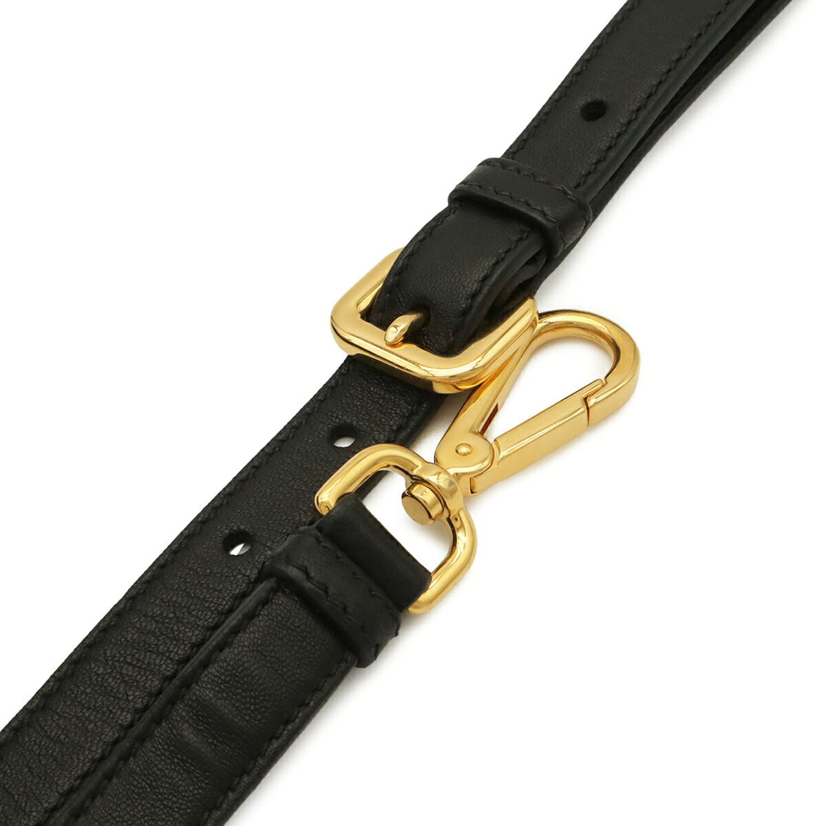 Prada Black Nero Nylon Leather Handbag Shoulder Bag Tote Bag (Pre-Owned)