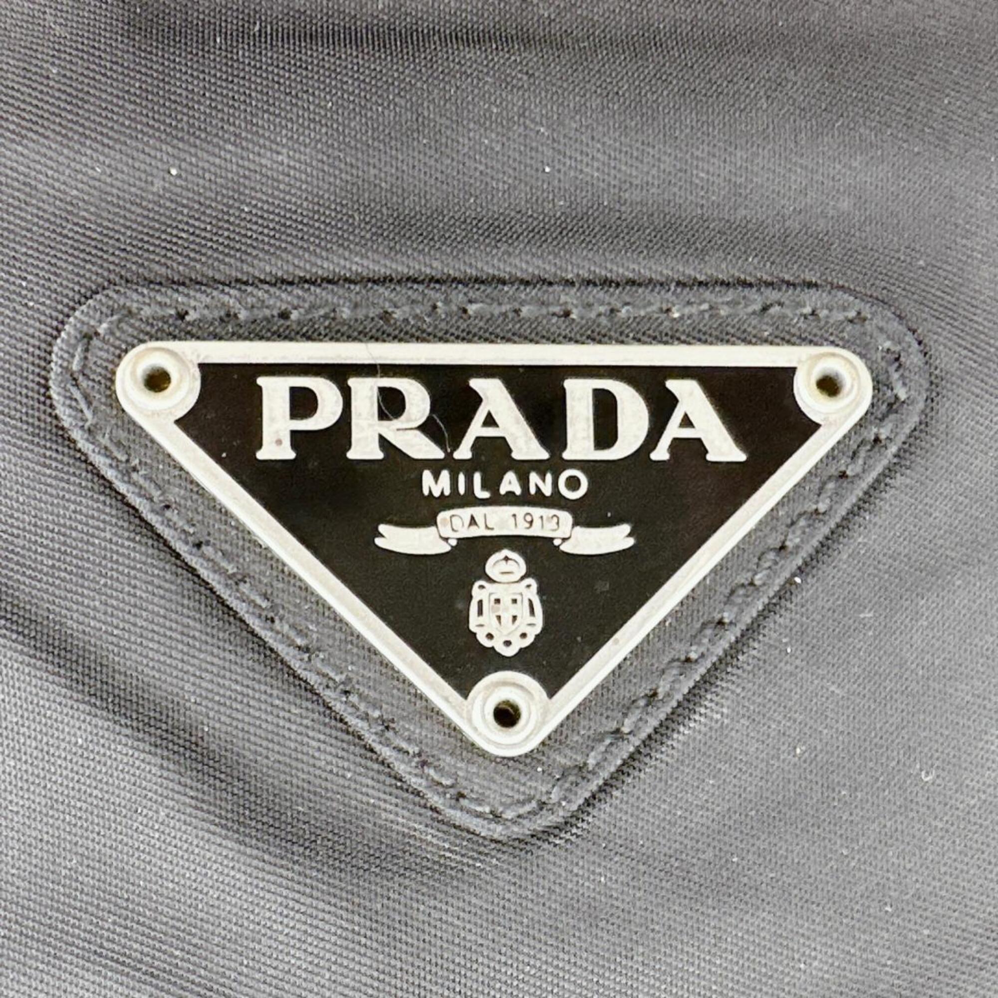 Prada Black Nylon Tote Bag (Pre-Owned)