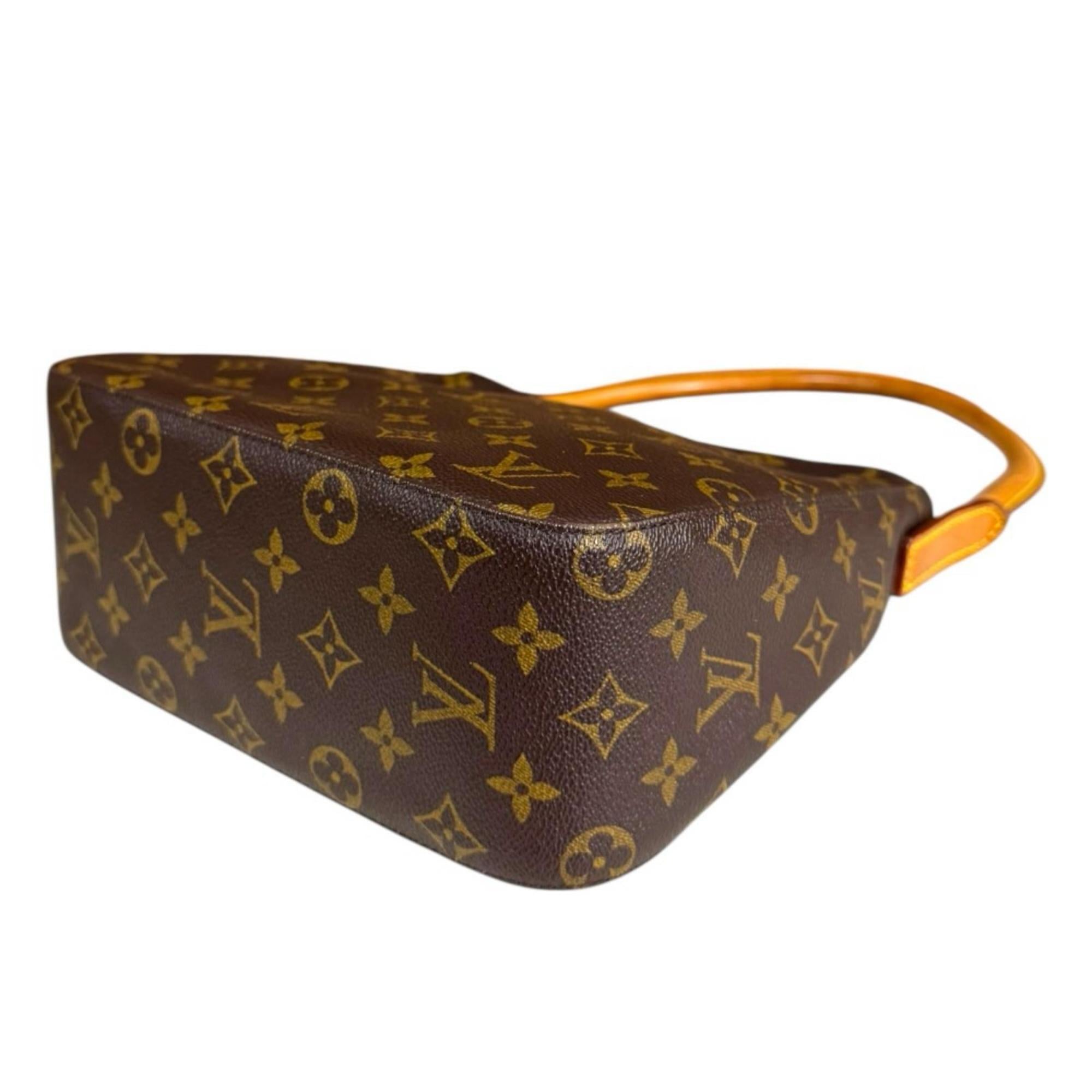 Louis Vuitton Brown Monogram Shoulder Bag (Pre-Owned)