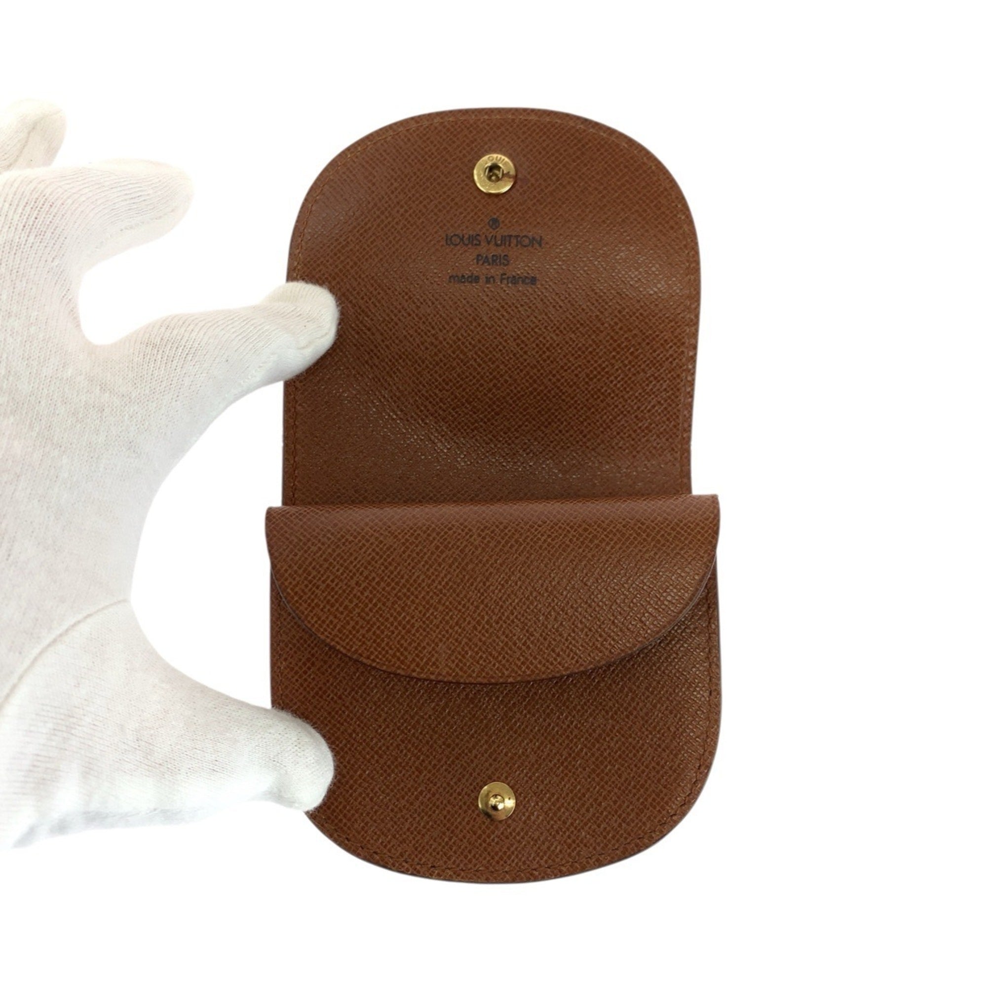 Louis Vuitton Brown Monogram Monogram Coin Purse/Coin Case (Pre-Owned)