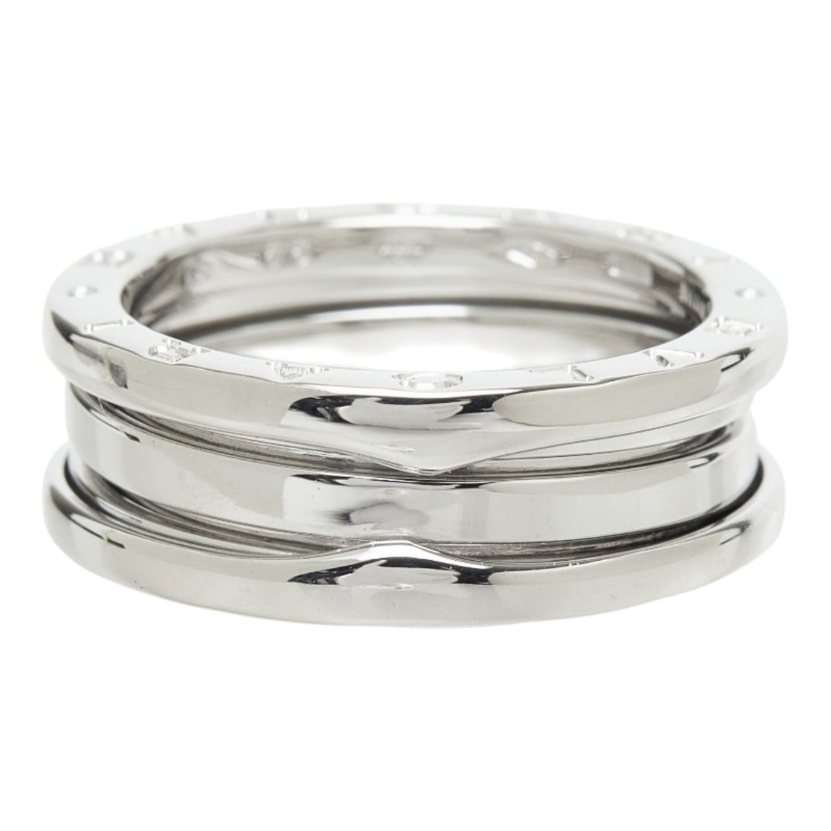 Bvlgari White Gold White Gold (18K) Band Ring (Pre-Owned)