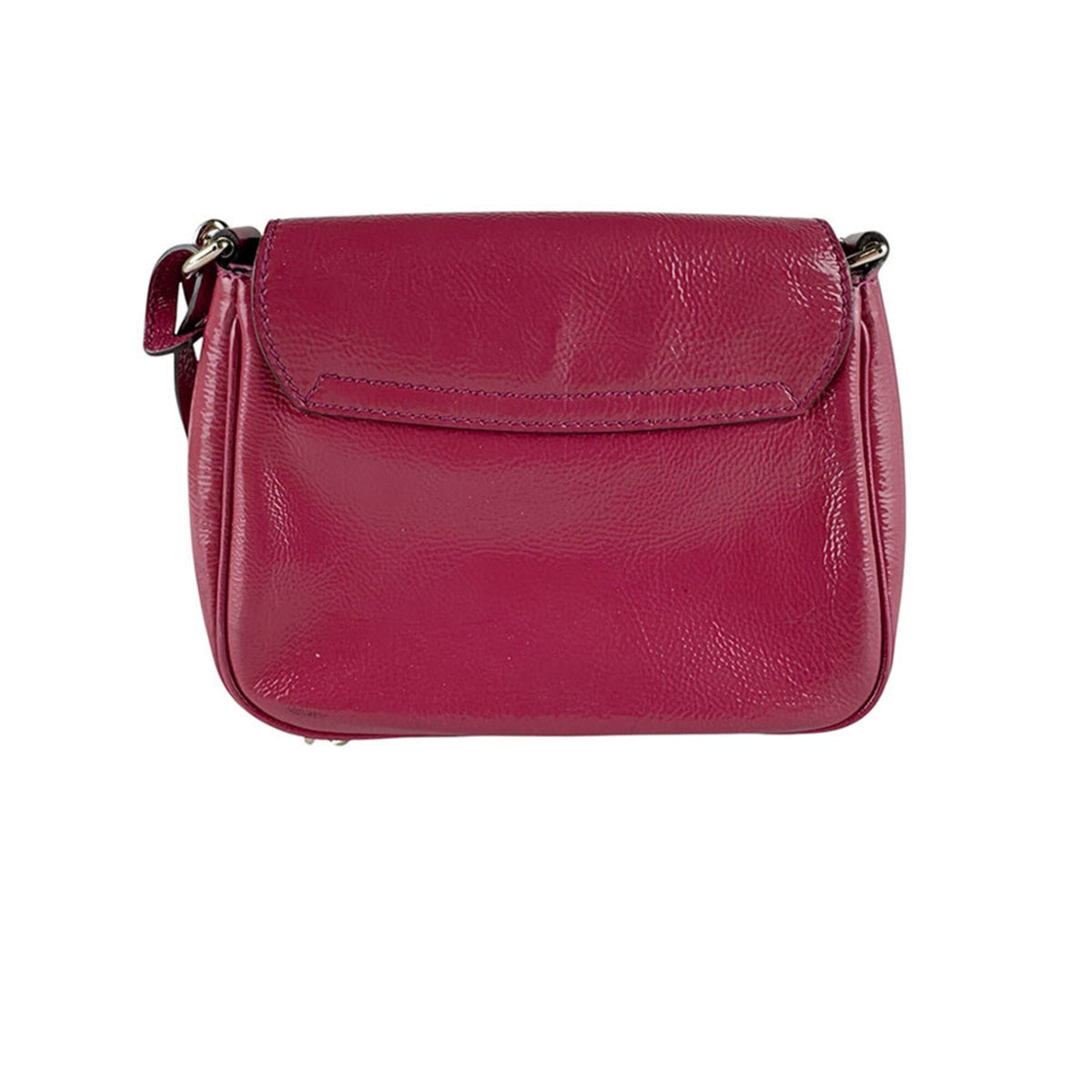 Gucci Pink Patent Leather Shoulder Bag (Pre-Owned)