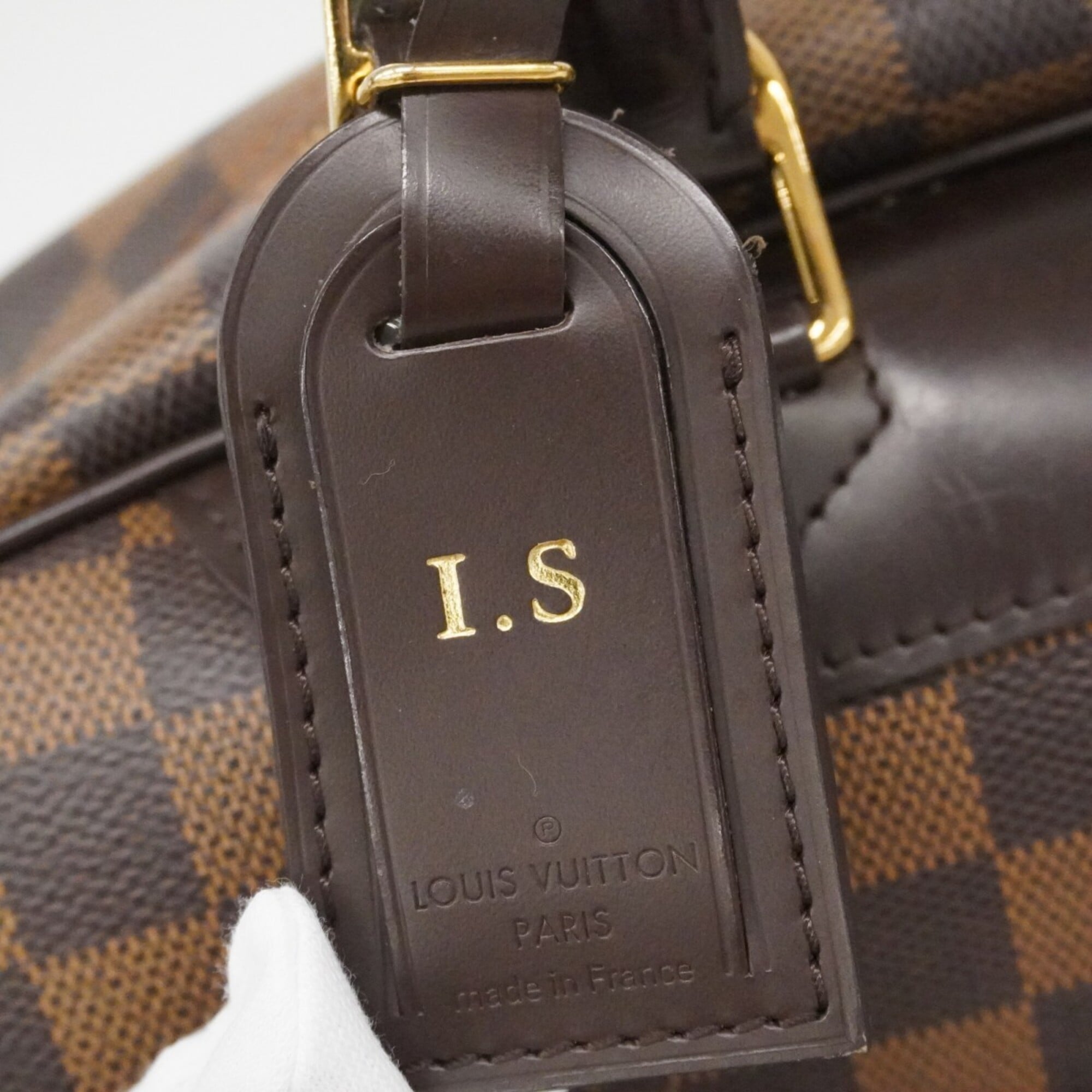 Louis Vuitton Ebene Handbag (Pre-Owned)