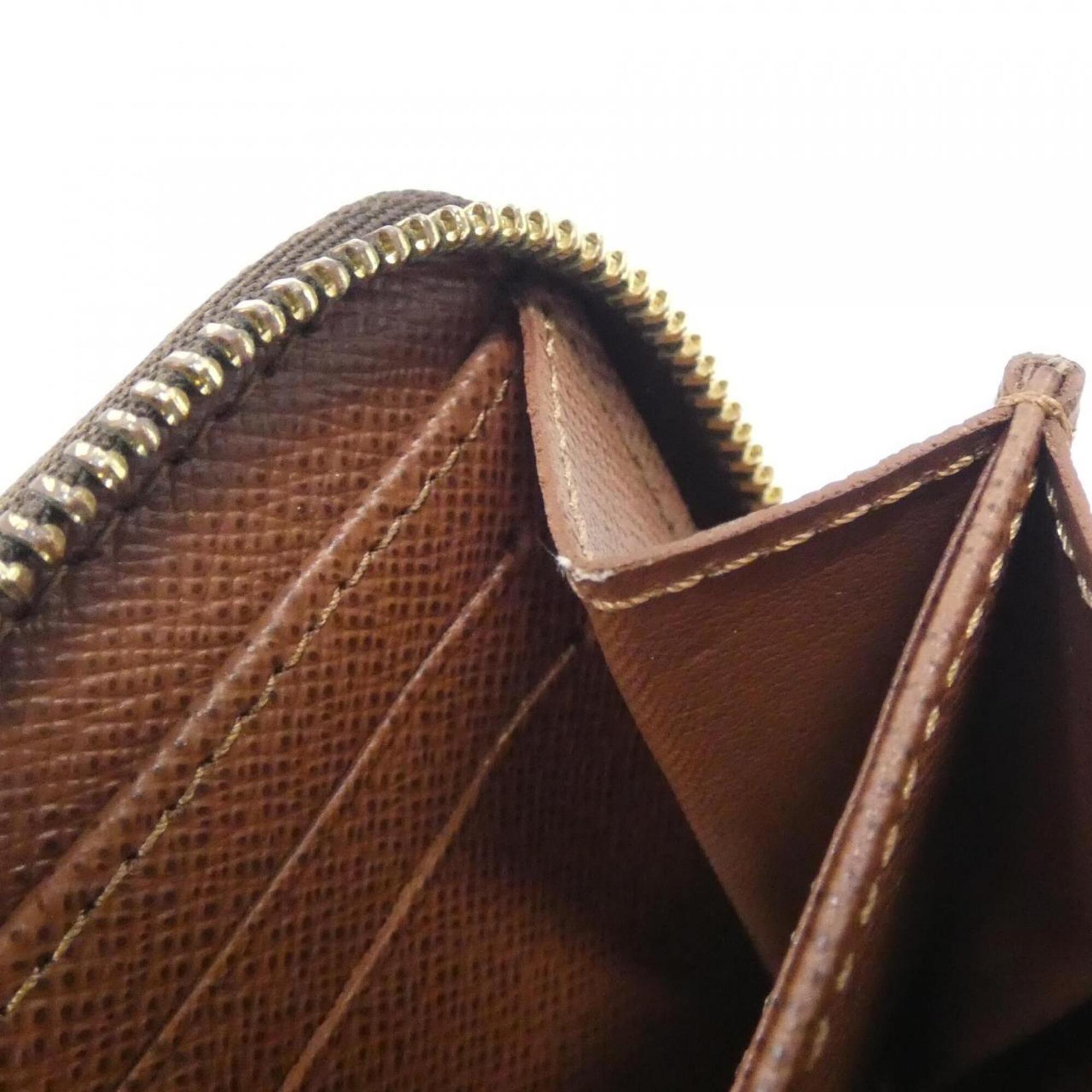 Louis Vuitton Marron Coated Canvas Coin Purse/Coin Case (Pre-Owned)