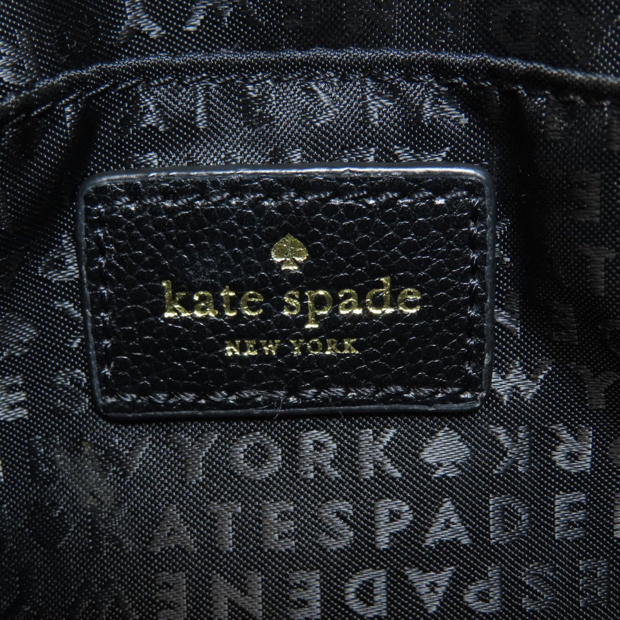 Kate Spade Black Leather Shoulder Bag (Pre-Owned)
