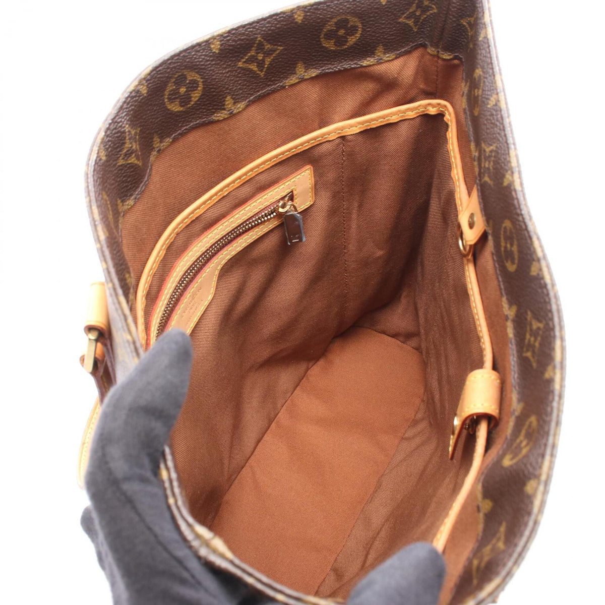 Louis Vuitton Brown Monogram Monogram Handbag Tote Bag (Pre-Owned)