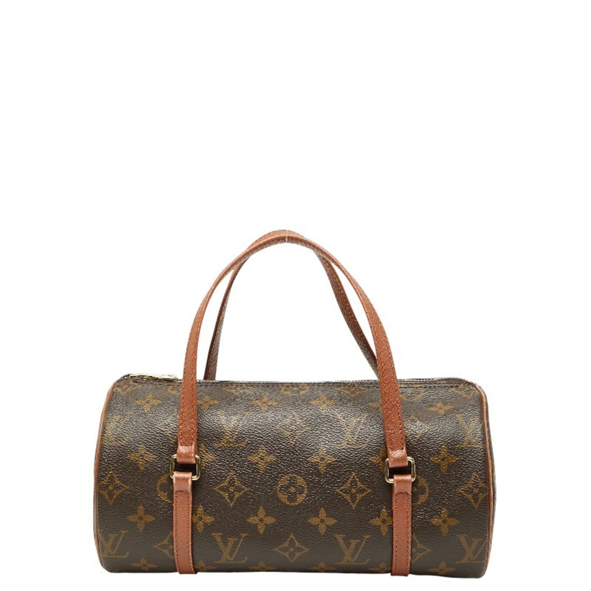 Louis Vuitton Monogram Brown Pvc Leather Handbag (Pre-Owned)