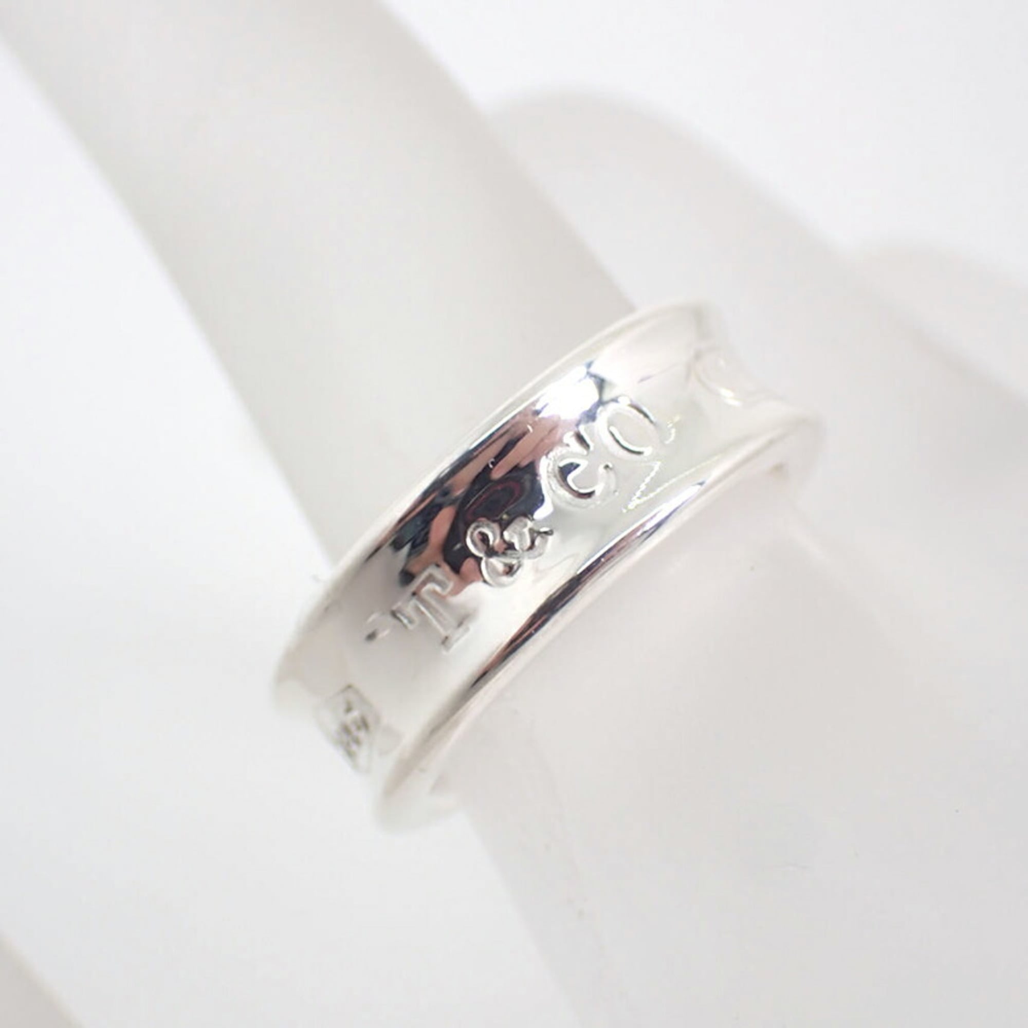 Tiffany Sterling Silver 925 Band Ring (Pre-Owned)