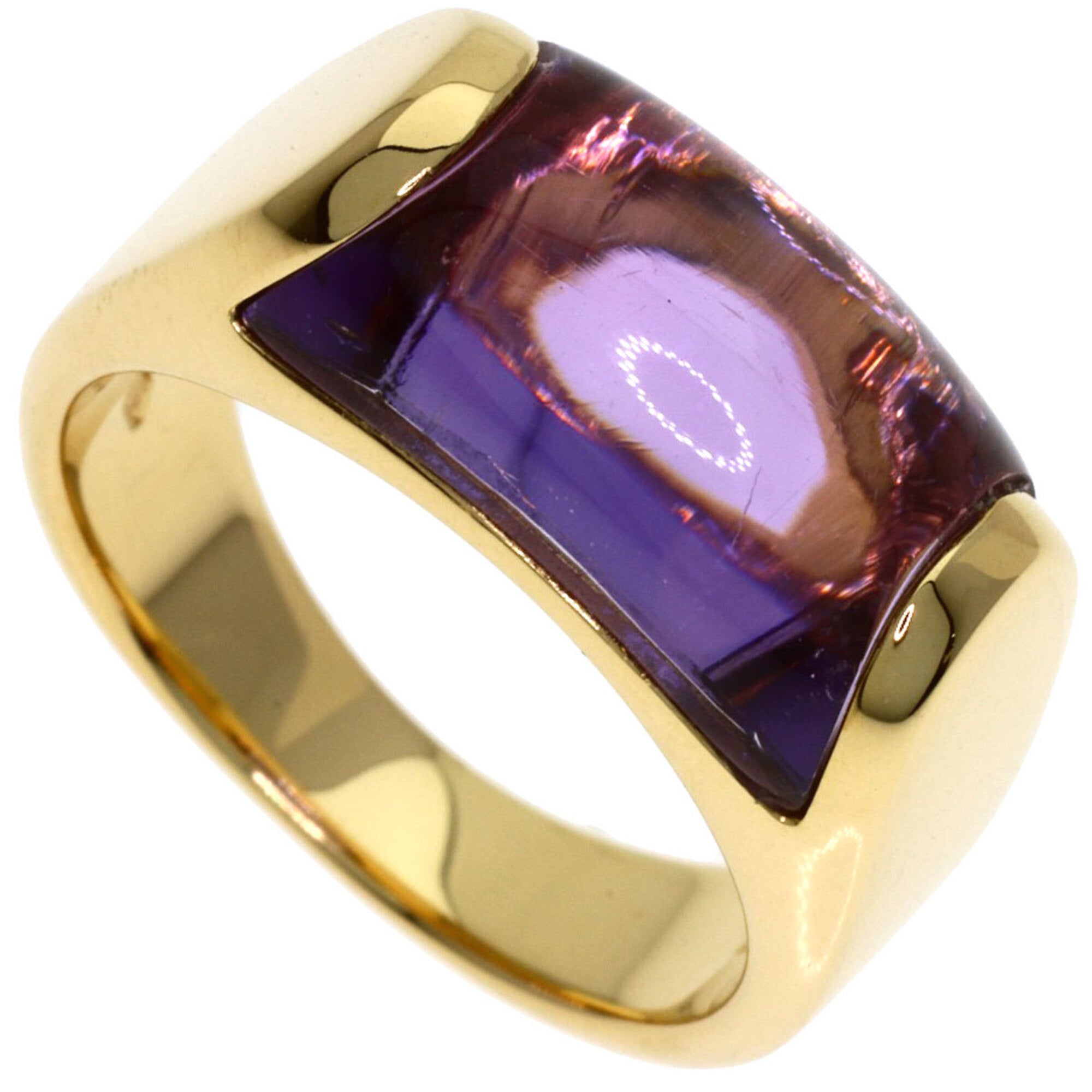 Bvlgari Yellow Gold Yellow Gold (18K) Band Ring (Pre-Owned)