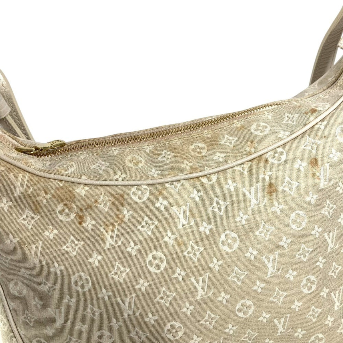 Louis Vuitton Beige Monogram Mini Lin Shoulder Bag (Pre-Owned)