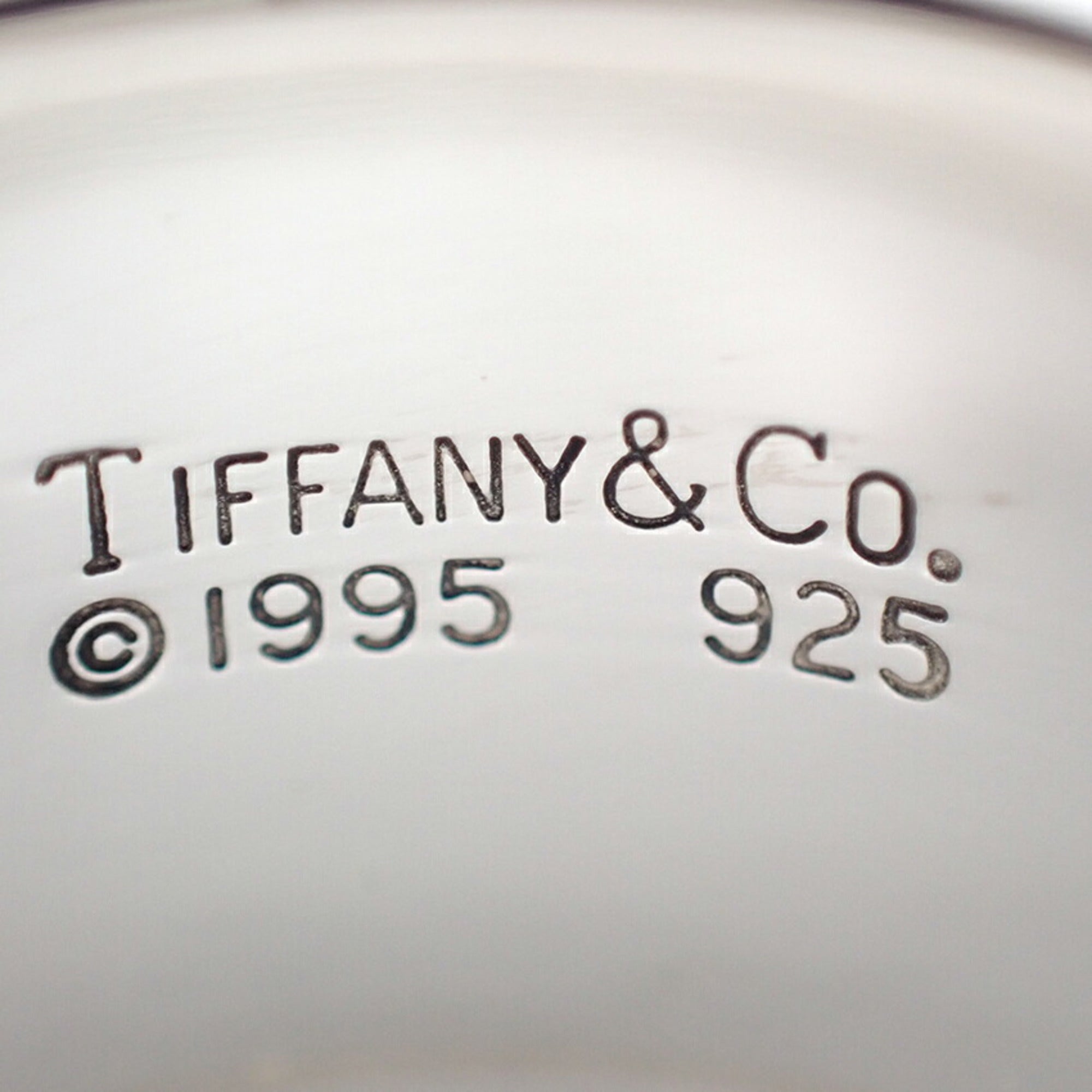Tiffany Sterling Silver 925 Band Ring (Pre-Owned)