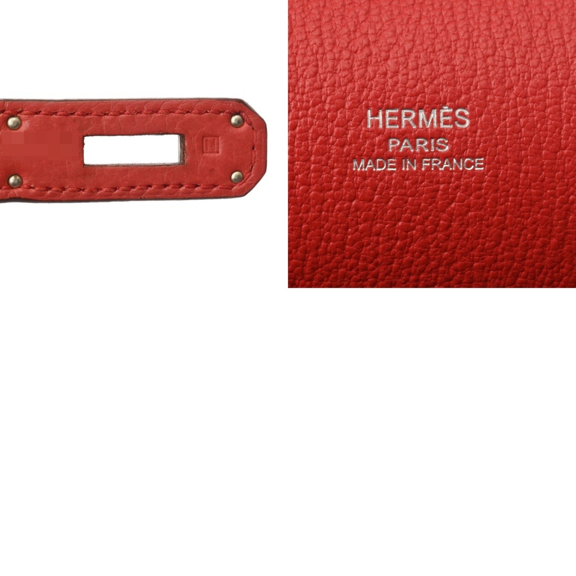 Hermes Bougainvillier Taurillon Clemence Leather Shoulder Bag (Pre-Owned)