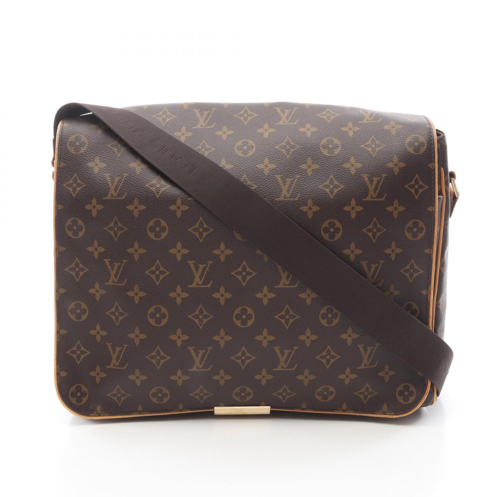 Louis Vuitton Brown Monogram Coated Canvas Handbag Shoulder Bag (Pre-Owned)
