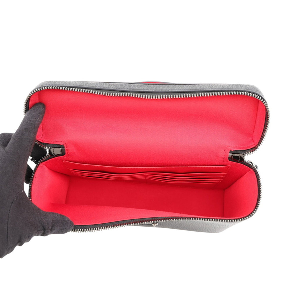 Christian Louboutin Black Leather Handbag (Pre-Owned)