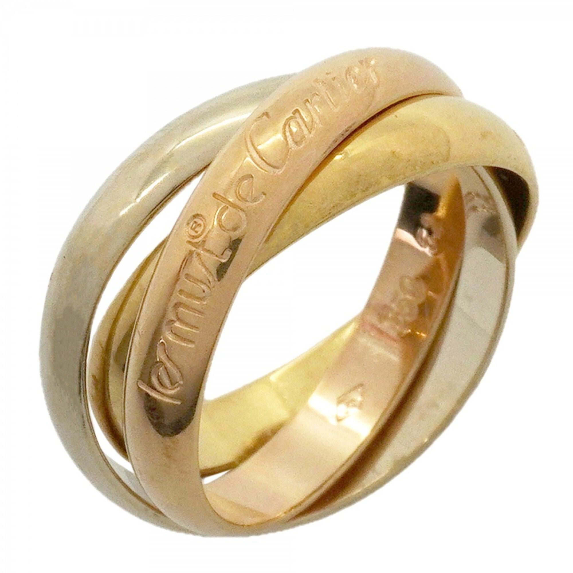 Cartier Yellow Gold (18K) Pink Gold (18K) White Gold (18K) Band Ring (Pre-Owned)